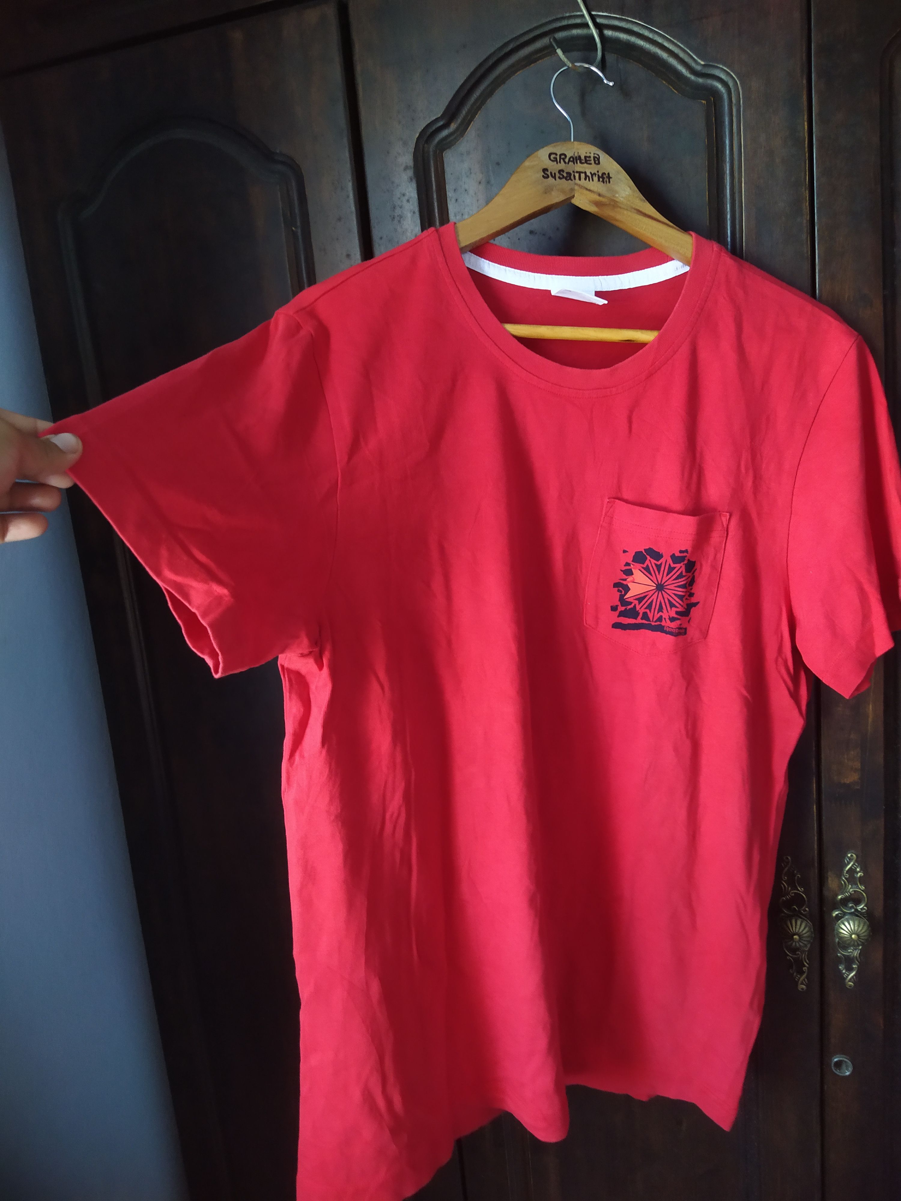 Reebok Reebok classic big logo backside casual shirt Size US M / EU 48-50 / 2 - 3 Thumbnail