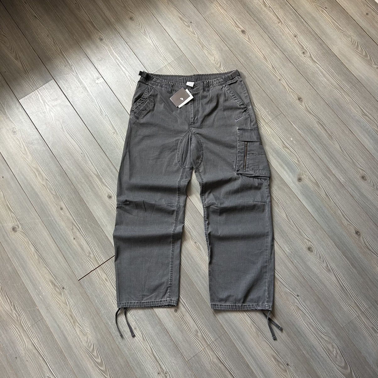 Nike × Vintage NWT Vintage Nike Faded Cargo Pants Travis Scott Style Size US 34 / EU 50 - 1 Thumbnail