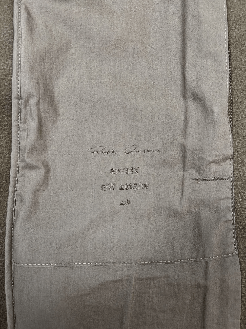 Rick Owens FW2015 Sphinx Double Breasted Coat Size US M / EU 48-50 / 2 - 4 Thumbnail