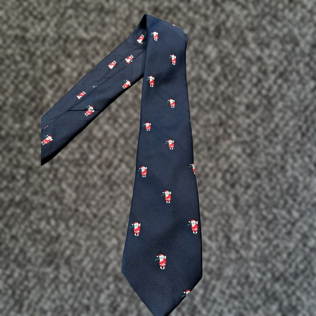 Vintage ALYNN GOLF SANTA TIE MENS Size ONE SIZE - 1 Thumbnail