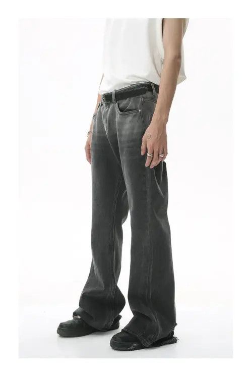 VIBE y2k fade distressed flared jeans Size US 34 / EU 50 - 7 Thumbnail
