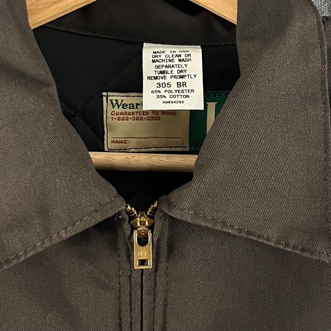 Vintage Vintage 90’s Work wear jacket Size US L / EU 52-54 / 3 - 3 Thumbnail