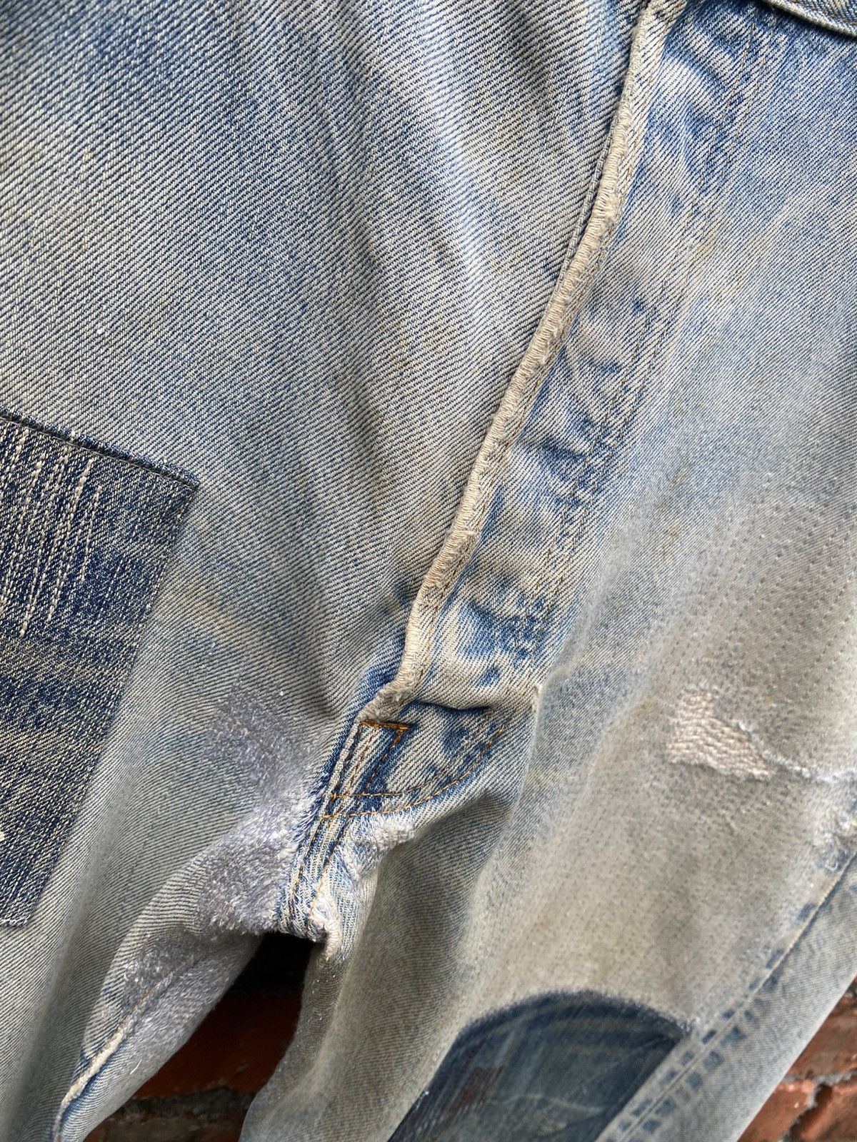 Levi's Vintage Clothing W36x31 Vintage levi's 501 redline distressed repaired Size US 36 / EU 52 - 7 Thumbnail
