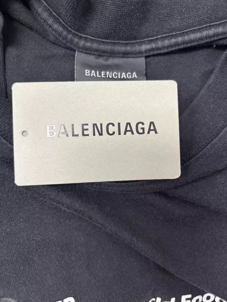 Balenciaga Balenciaga World Food Programme Black TShirt-2506 Size US M / EU 48-50 / 2 - 4 Thumbnail