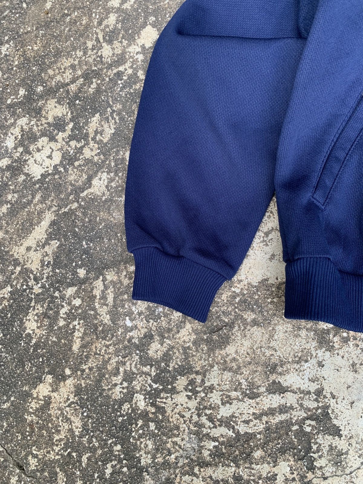 Adidas × Descente × Vintage 1990s Adidas Descente Trashed 3 Stripes Track Jacket Size S / US 4 / IT 40 - 7 Thumbnail