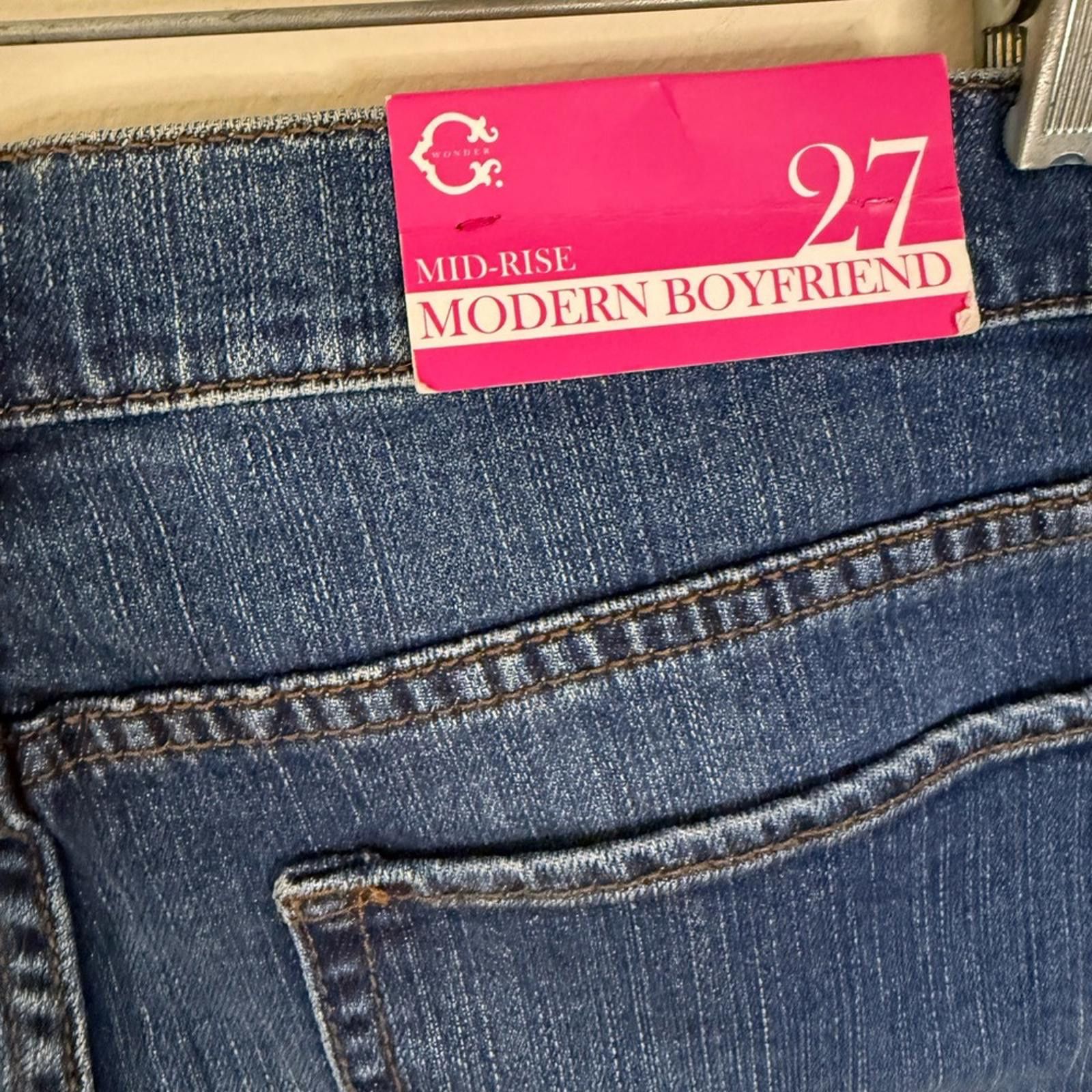 Other C. Wonder denim blue jeans straight leg zip button fly 27” Size 27" / US 4 / IT 40 - 6 Thumbnail
