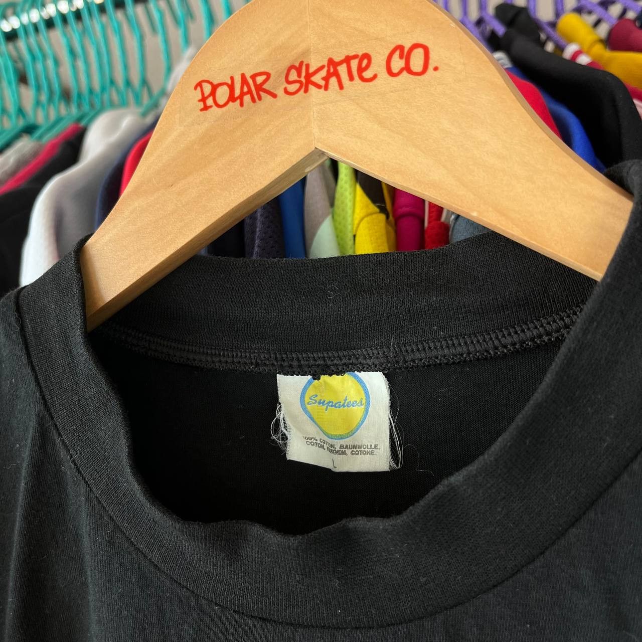 Vintage Vintage Rare 1993 Zig and Zag Cartoon Black Tshirt Supatees Size US L / EU 52-54 / 3 - 7 Thumbnail