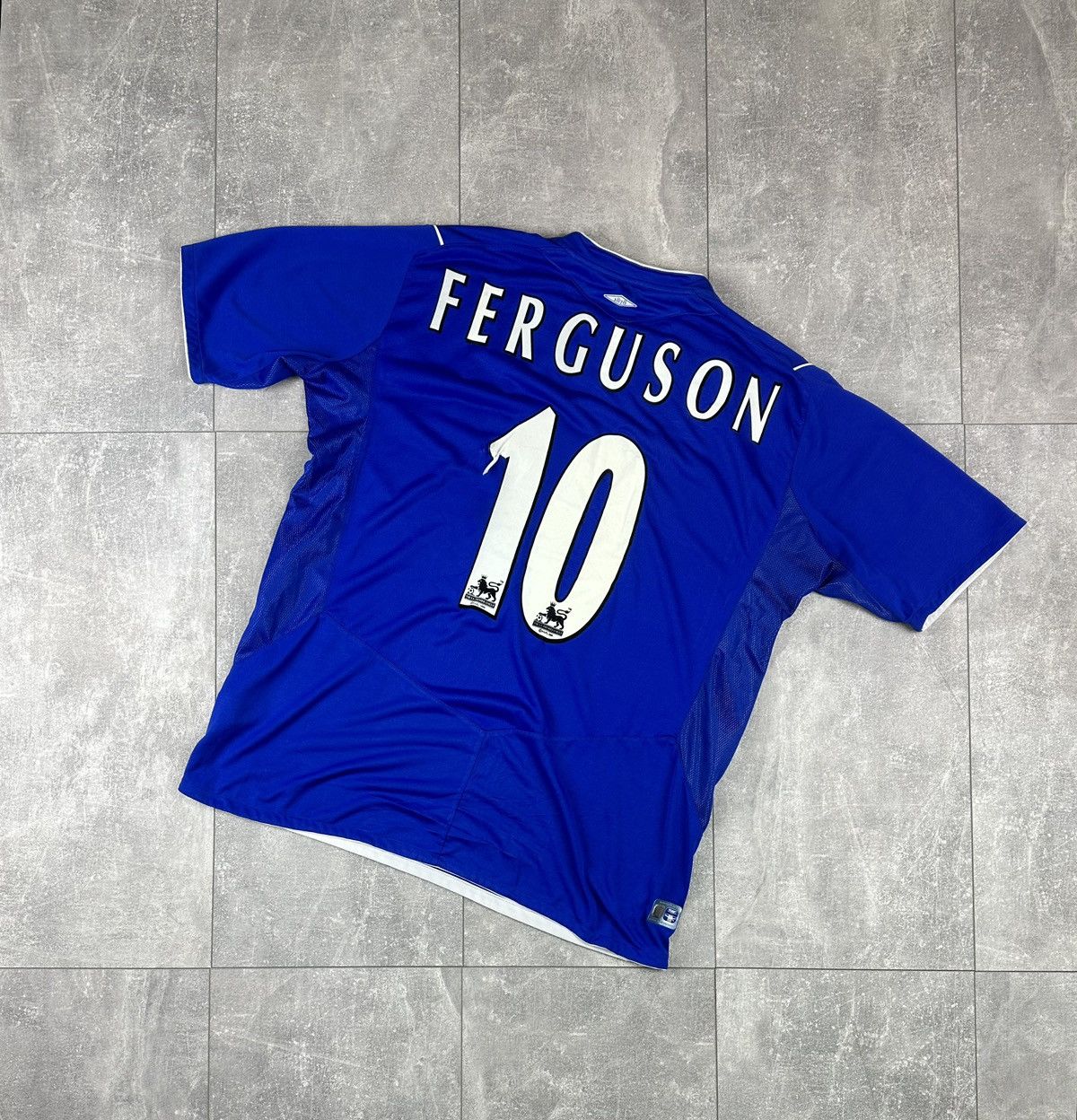 Umbro Umbro Everton FC #10 Ferguson 2004/05 Home Soccer Jersey Size US XL / EU 56 / 4 - 2 Thumbnail