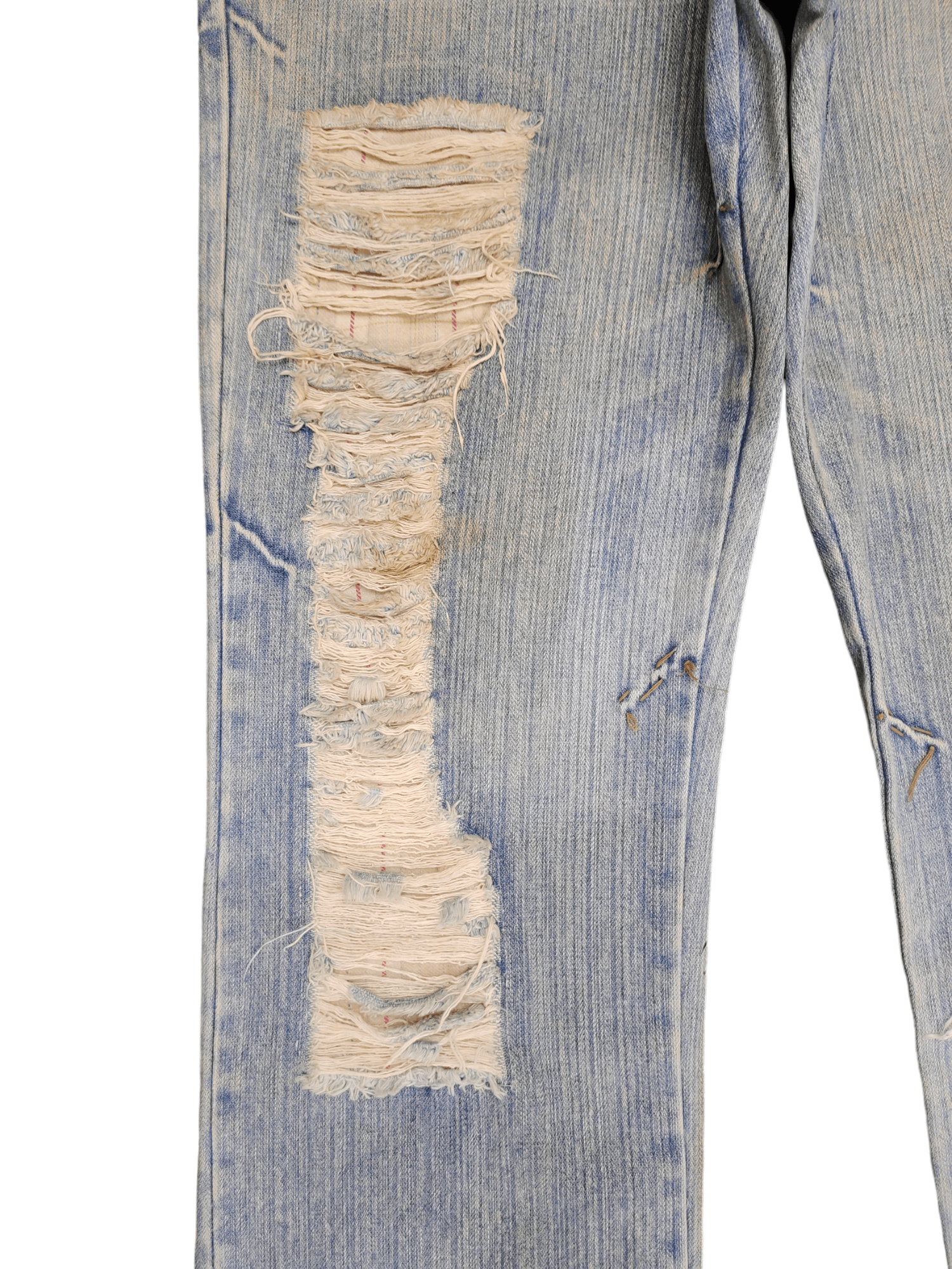 Japanese Brand Japan Sukajan Dragon Distressed Jeans karakuri Tamashi Size US 32 / EU 48 - 7 Thumbnail