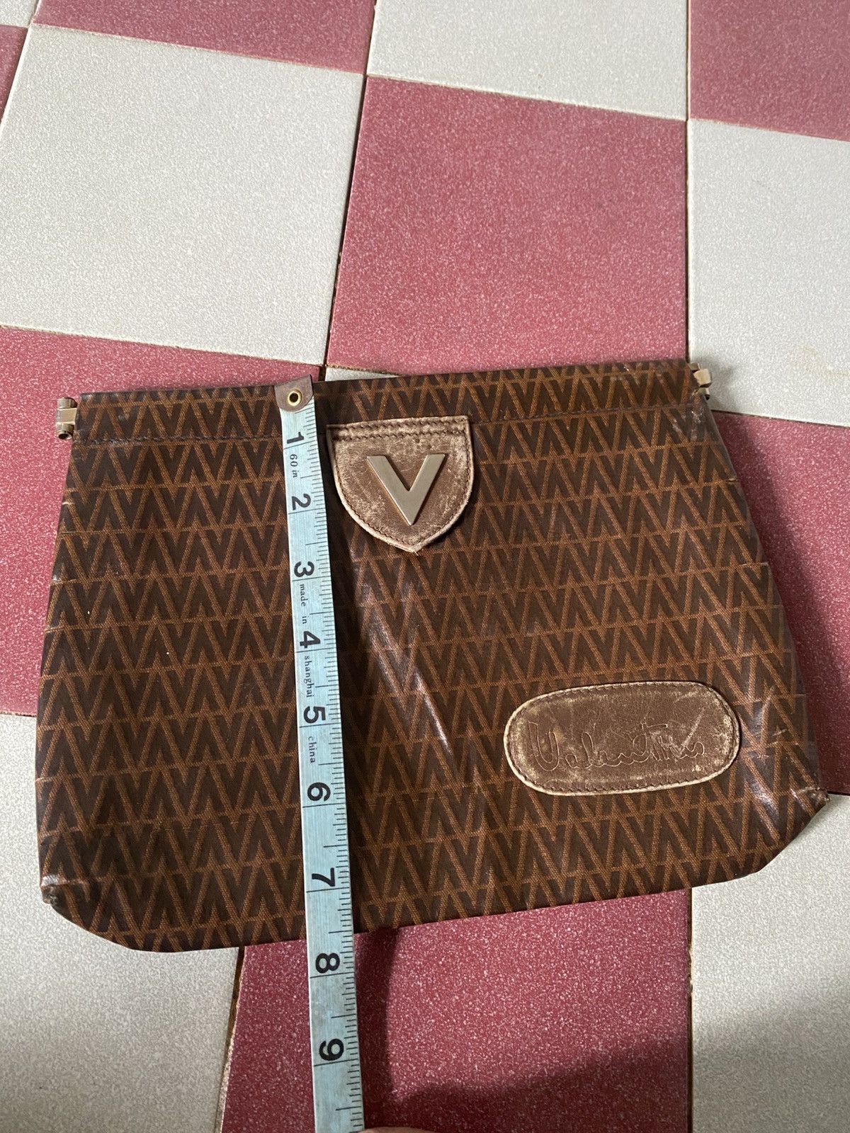 Valentino × Vintage Mario Valentino Pouch Bag Vintage Made in Italy Size ONE SIZE - 7 Thumbnail