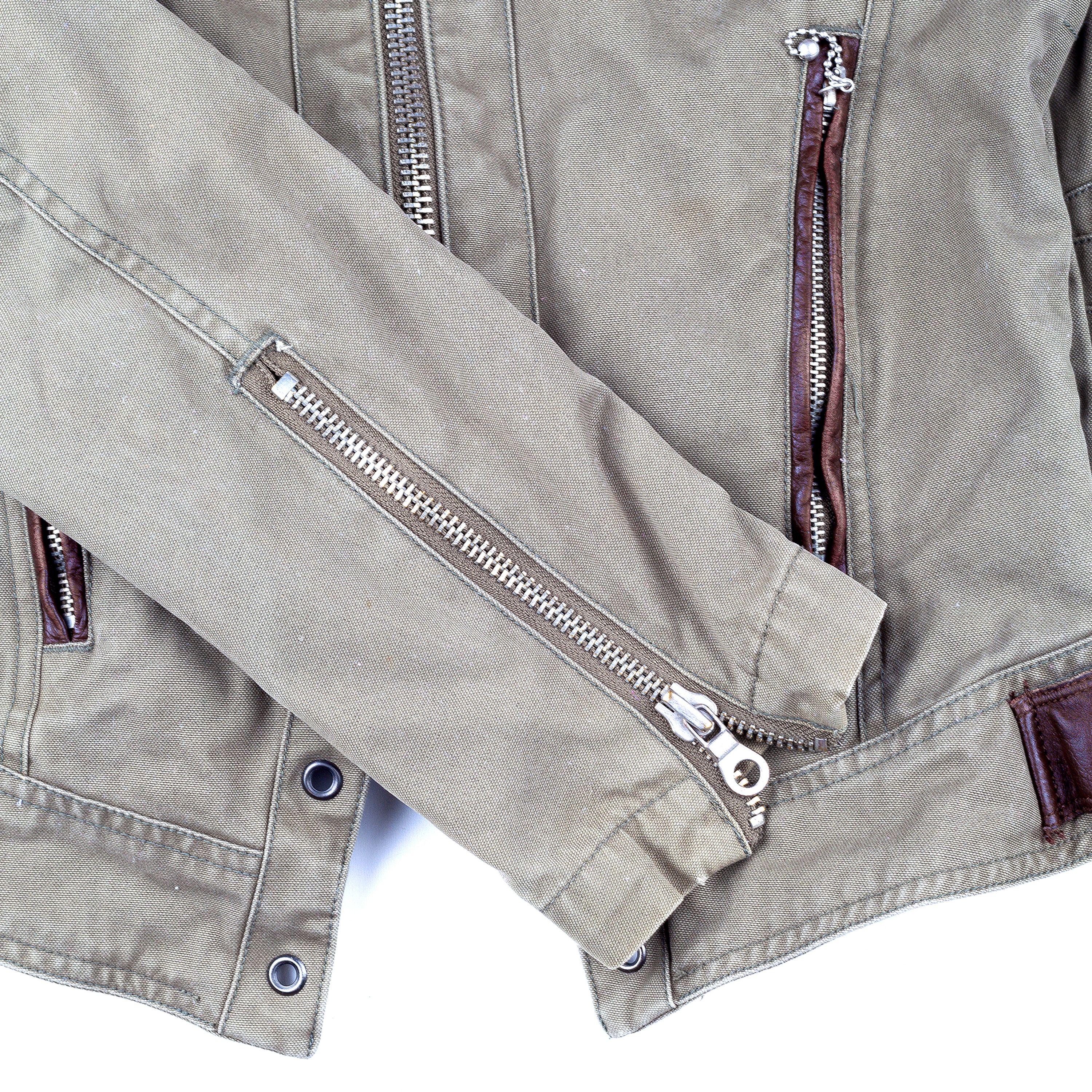 Diesel × Diesel Black Gold Diesel Night Riders Olive Brown Vintage Utility Jacket (L) Size L / US 10 / IT 46 - 5 Thumbnail