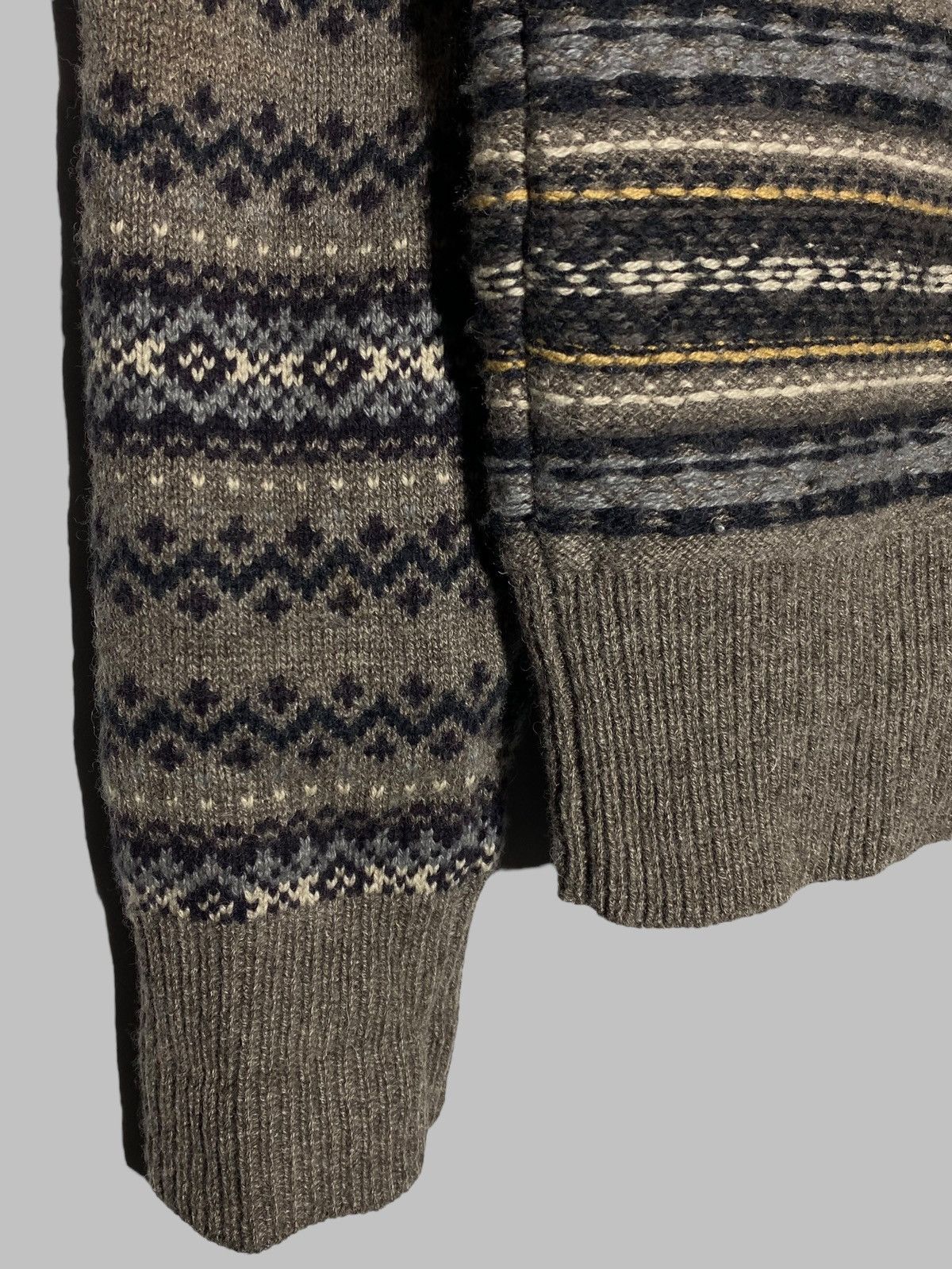 Allsaints All Saints by British Millerain Wool Linen Cotton Cardigan Size US M / EU 48-50 / 2 - 10 Thumbnail
