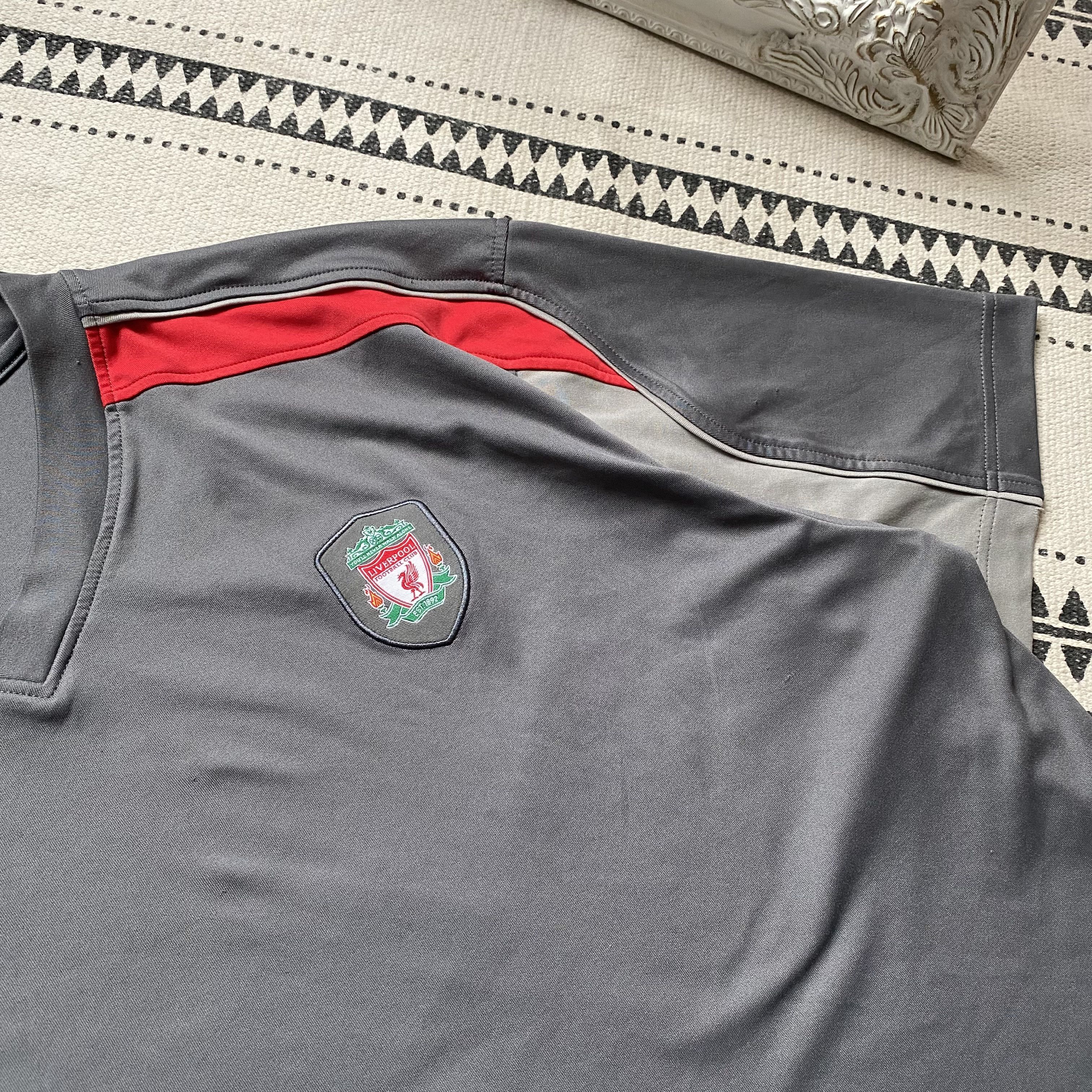 Reebok ⚽️ Vintage 00s Reebok Liverpool jersey tee Drill Blokcore Size US XL / EU 56 / 4 - 5 Thumbnail