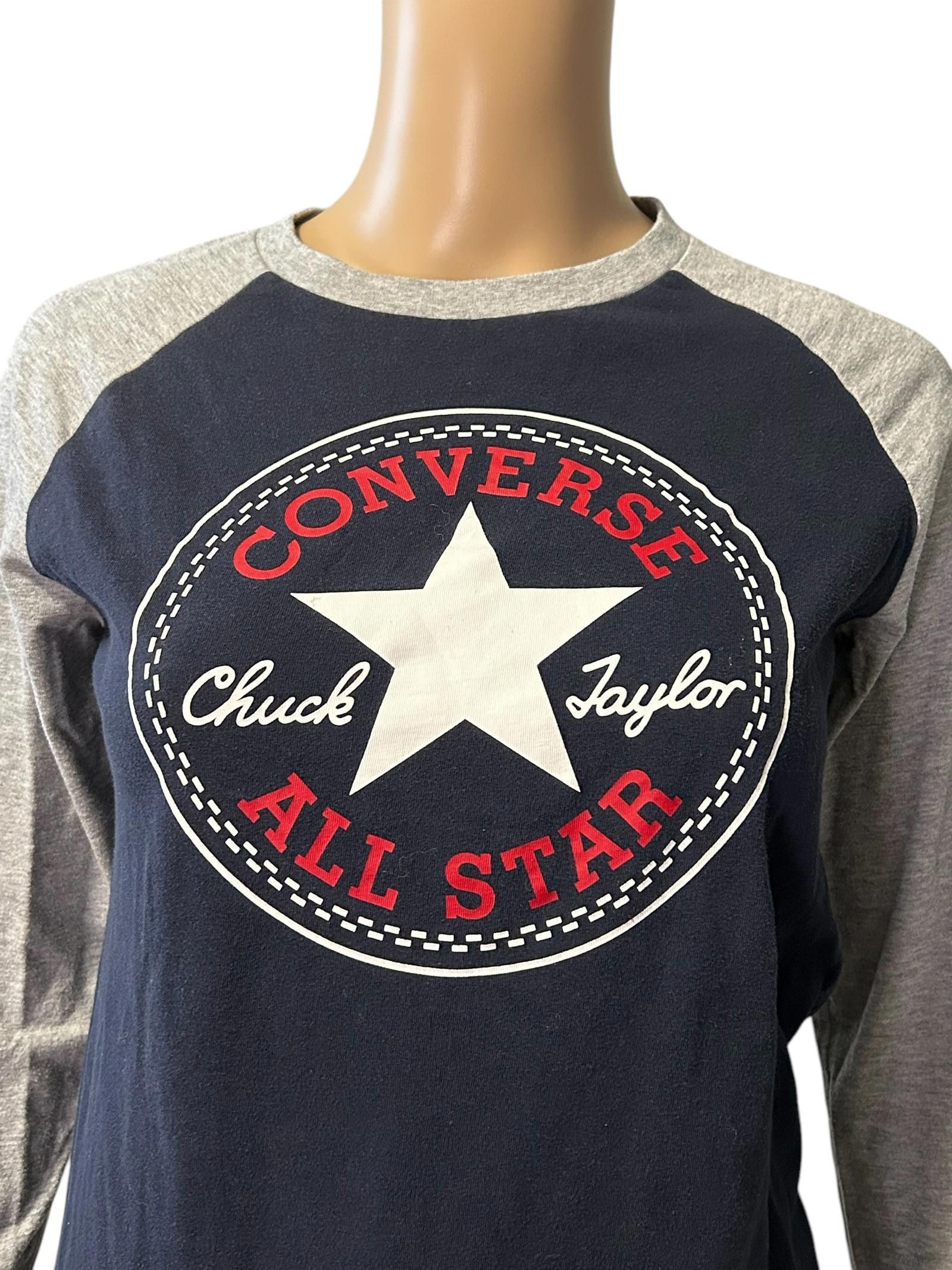 Converse Converse Chuck Taylor Long Sleeve Tee - Unisex Casual Wear Size US L / EU 52-54 / 3 - 3 Thumbnail