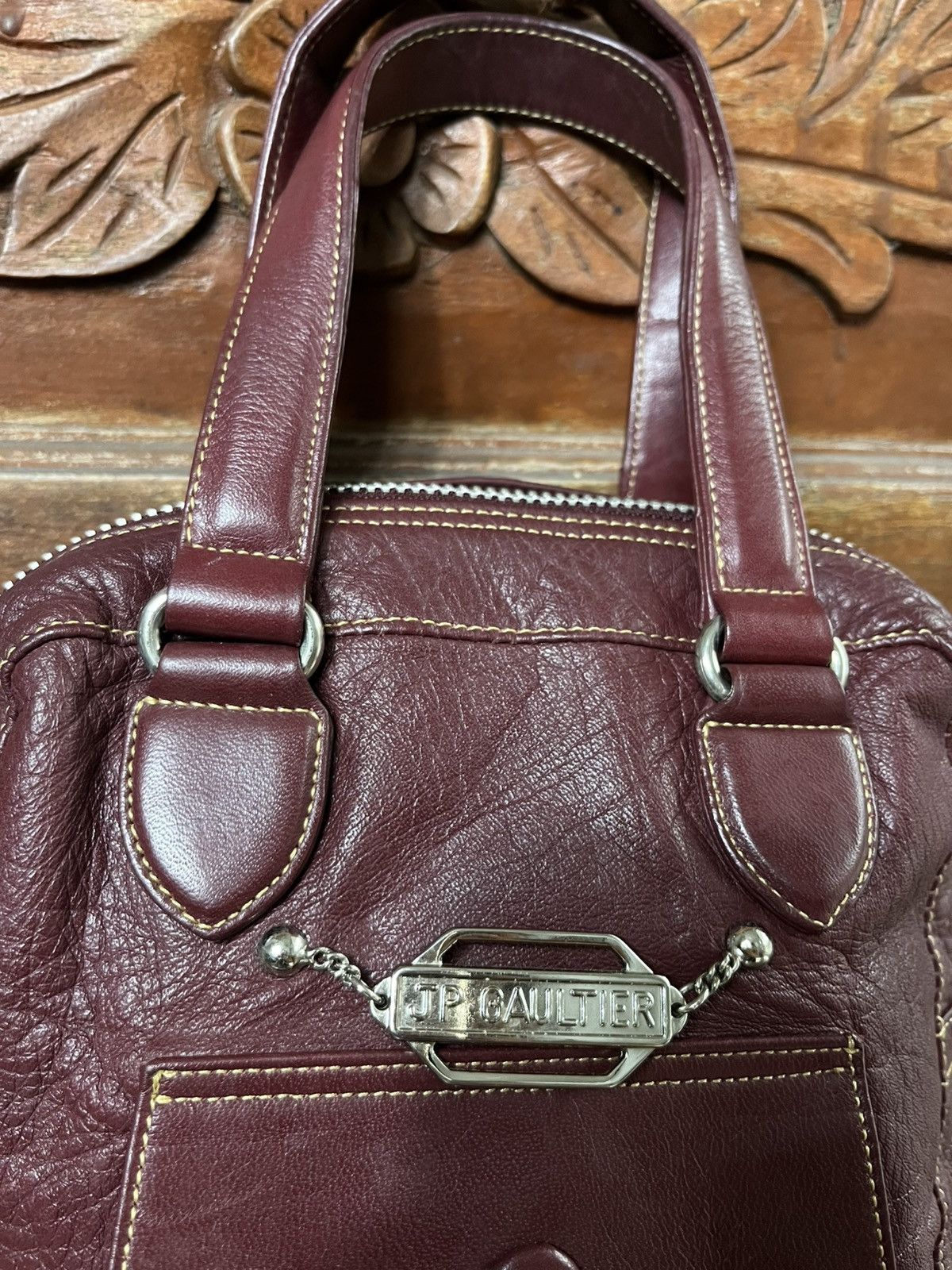 Jean Paul Gaultier VINTAGE JEAN PAUL GAULTIER LEATHER HANDBAG Size ONE SIZE - 4 Thumbnail