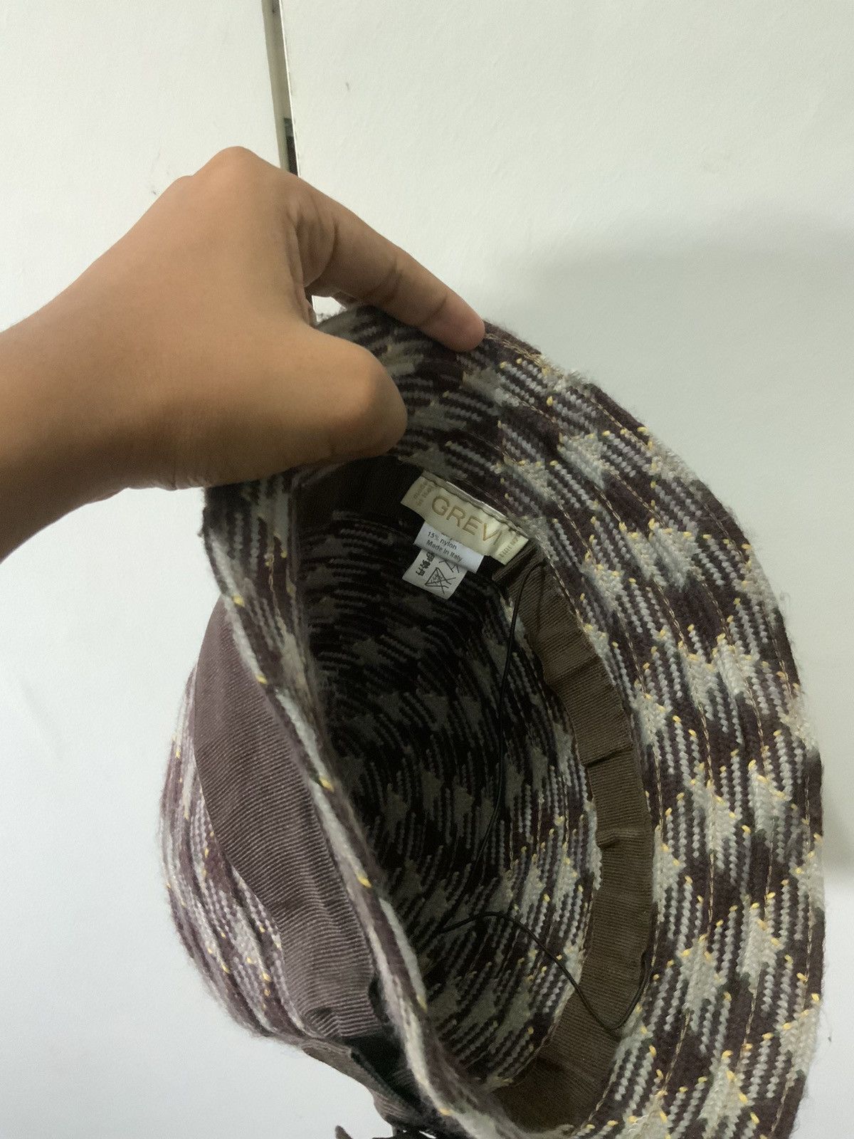 Japanese Brand Grevi Italian Designer Bucket Hat Size ONE SIZE - 9 Thumbnail