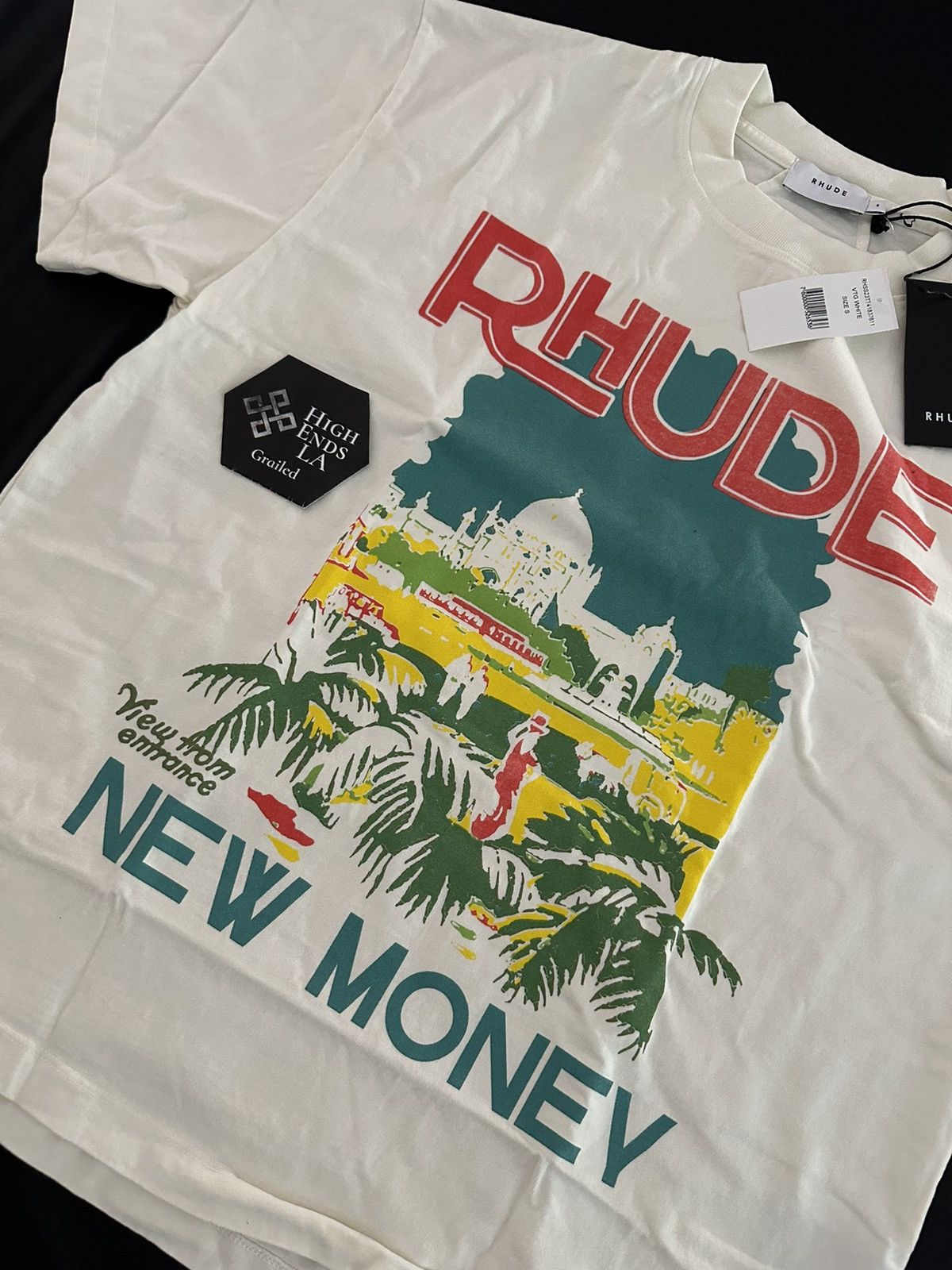 Rhude Rhude New Money Tee Size US S / EU 44-46 / 1 - 2 Thumbnail