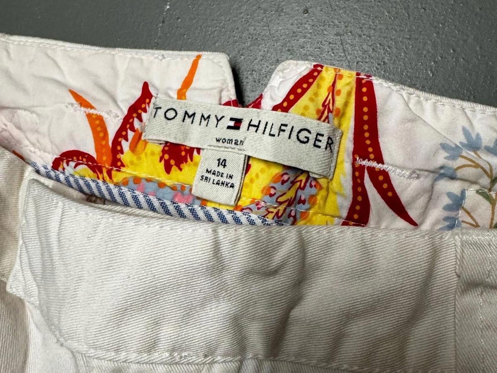Tommy Hilfiger Tommy Hilfiger Women's White Chinos - Size 14 Size 32" / US 10 / IT 46 - 3 Thumbnail
