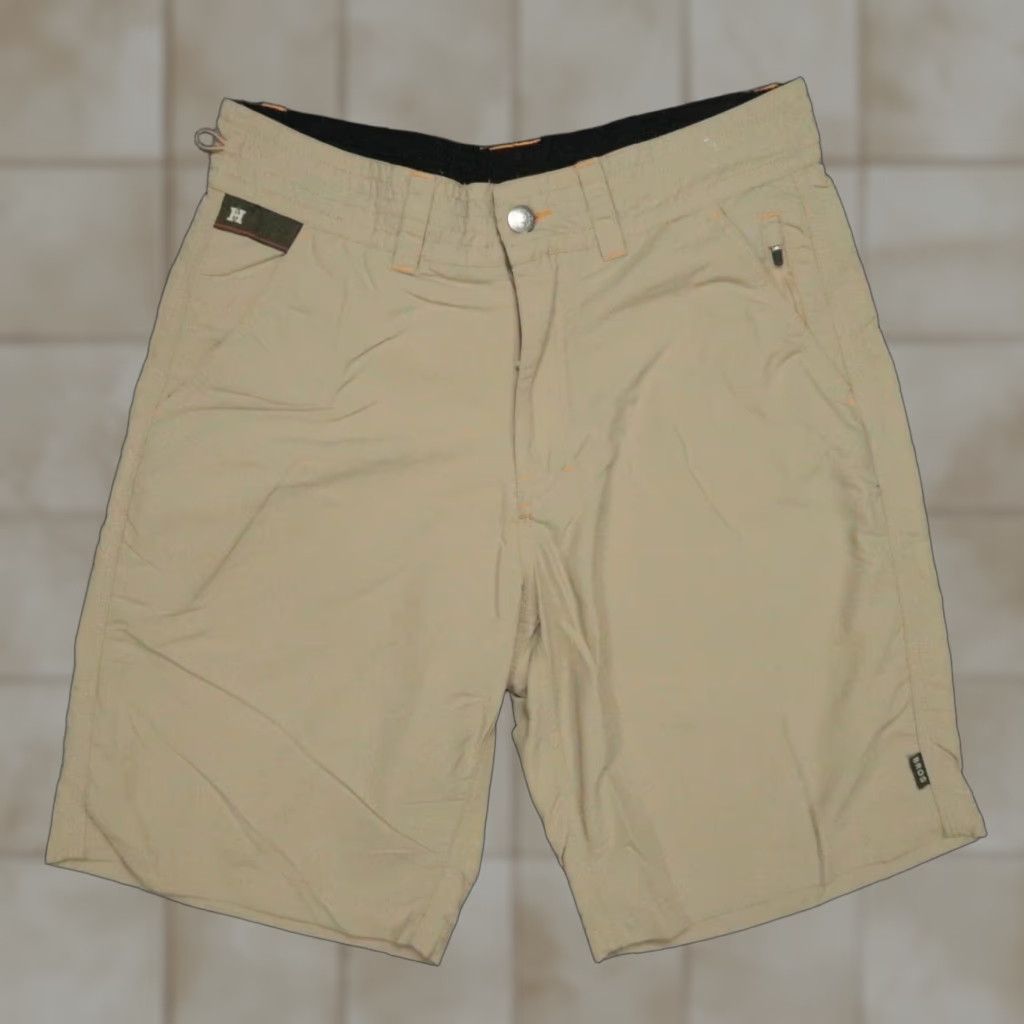 Howler Brothers Howler Bros Shorts Men 30 Khaki Tan Horizon Hybrid 2.0 Nylon Ripstop Zip Pocket Size US 30 / EU 46 - 1 Thumbnail