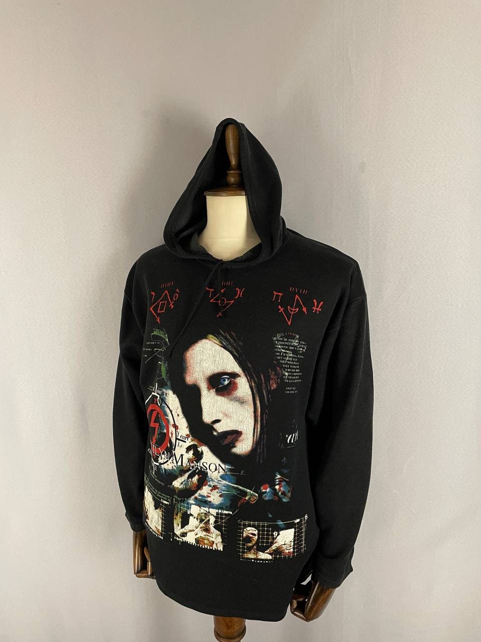 Marilyn Manson Marilyn Manson x H&M Graphic Tour Print Hoodie