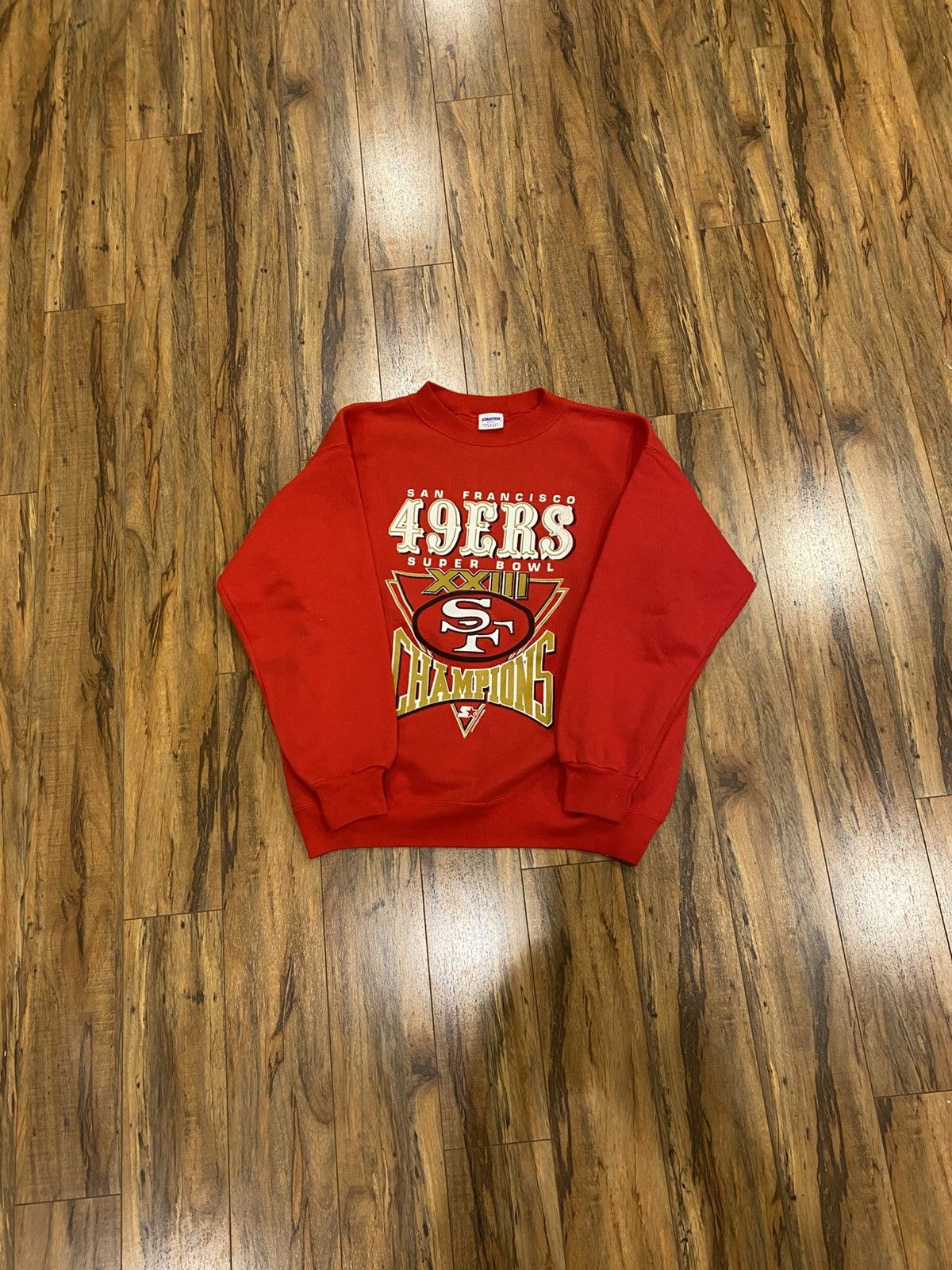 NFL × Starter × Vintage Vintage San Francisco 49ers Starter Crewneck Size US L / EU 52-54 / 3 - 3 Thumbnail