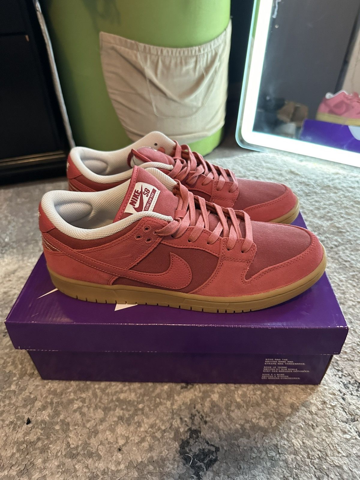 Nike Dunk Low SB Adobe Size US 10.5 / EU 43-44 - 3 Thumbnail