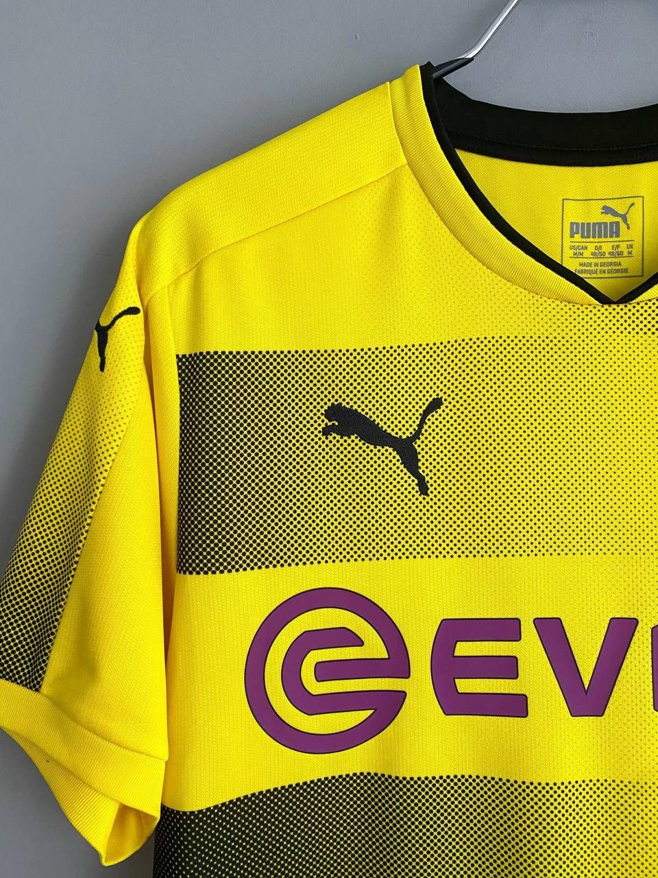 Puma FC Borussia Dortmund 2017/18 Home Soccer Jersey #11 REUS, M Size US M / EU 48-50 / 2 - 11 Thumbnail