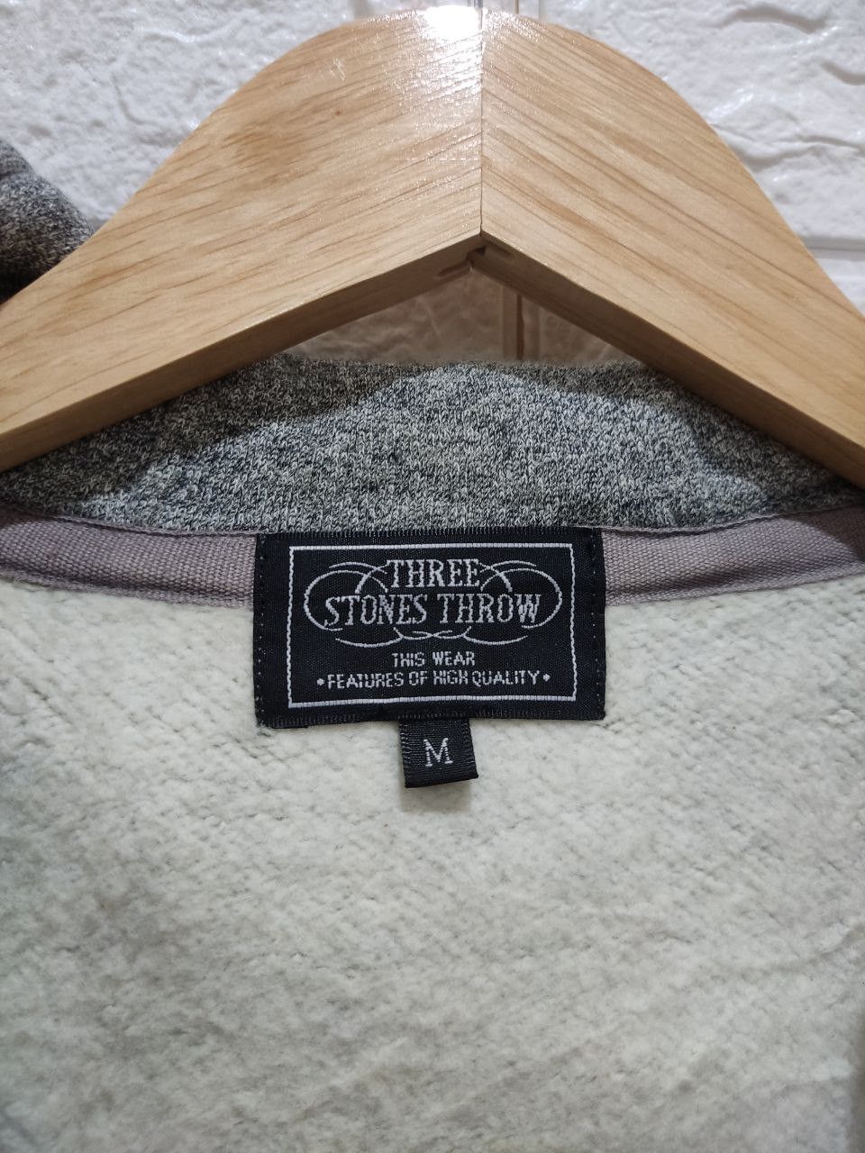 Japanese Brand THREE STONES THROW Japan Wool Hooded Jacket Size M / US 6-8 / IT 42-44 - 7 Thumbnail