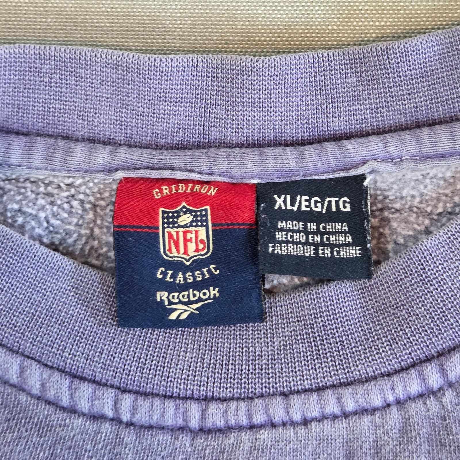 Reebok Reebok Vikings Gridiron Classic XL Sweatshirt Size US XL / EU 56 / 4 - 4 Thumbnail