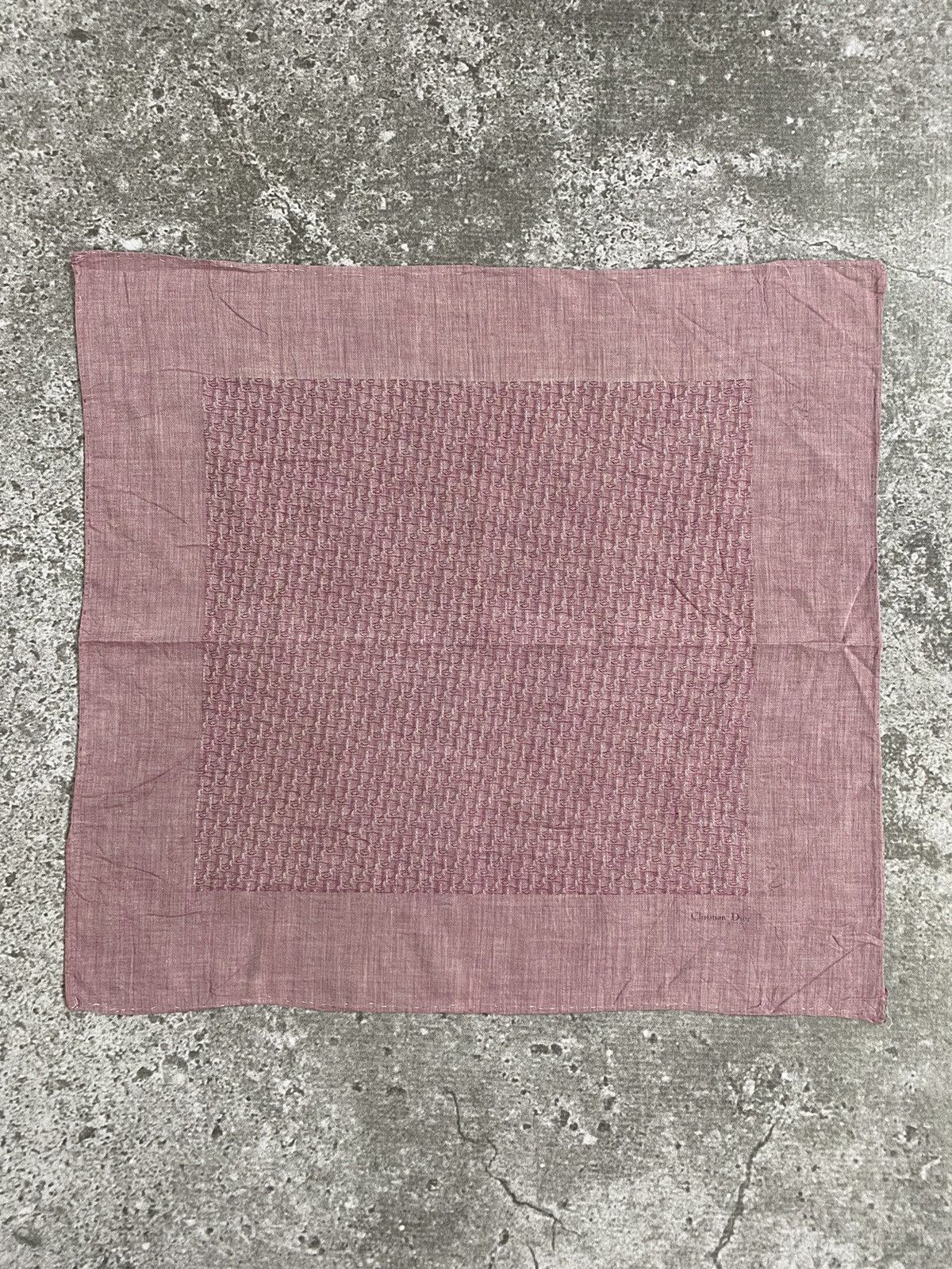 Christian Dior Monsieur Christian dior Handkerchief / Bandana / Neckerchief Size ONE SIZE - 2 Thumbnail