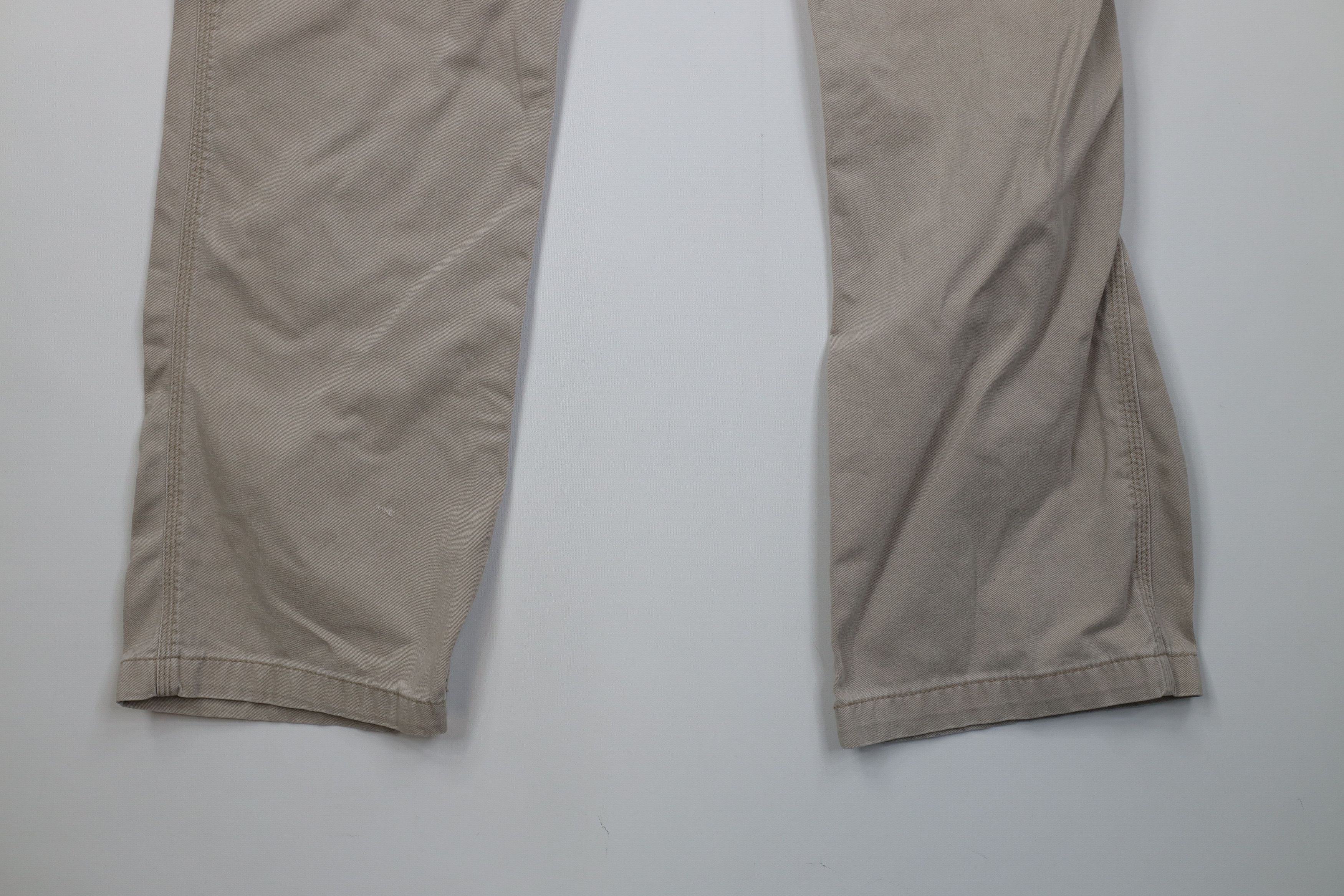 Carhartt Vintage Y2K Carhartt Wide Leg Dungaree Pants Workwear Beige Size US 38 / EU 54 - 4 Thumbnail