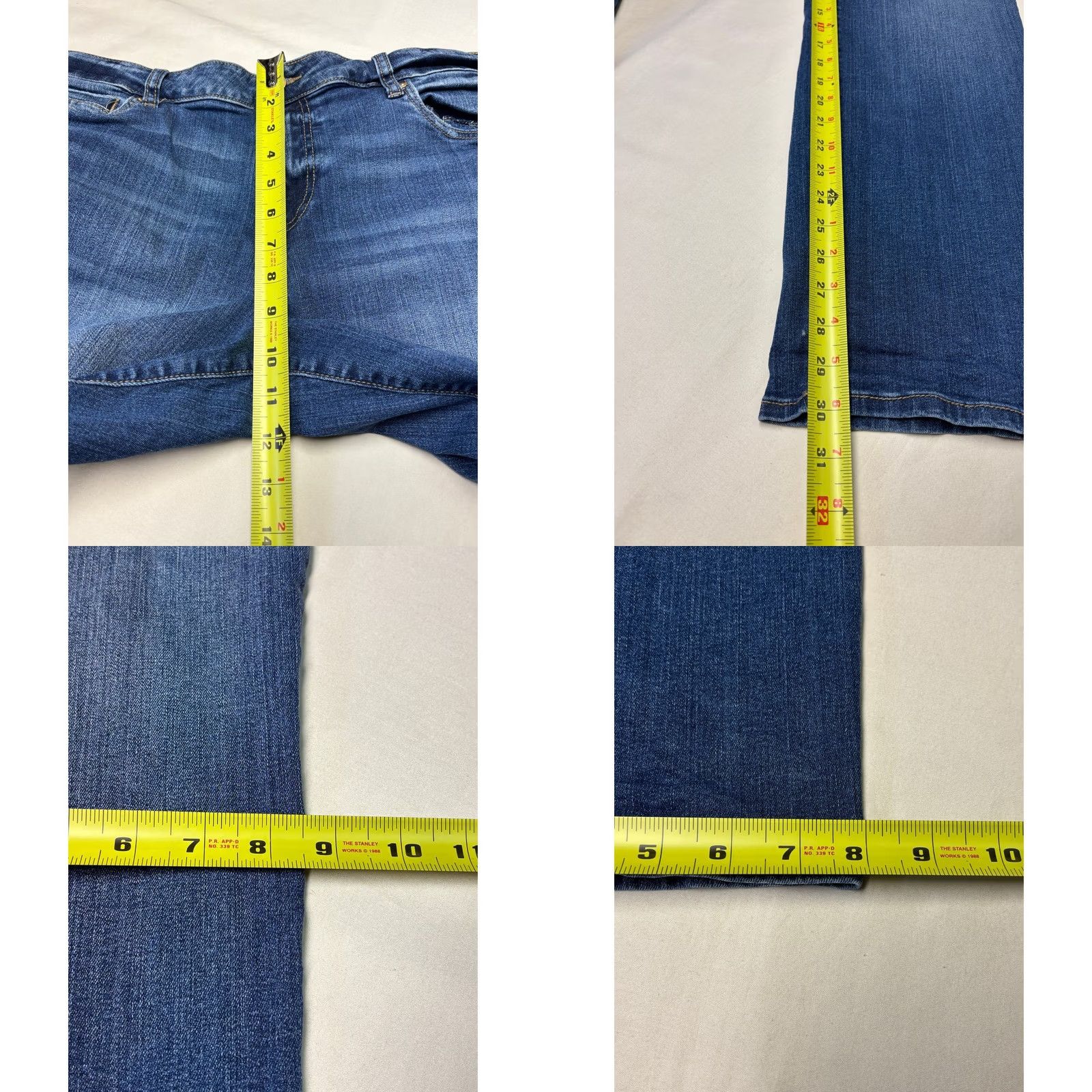 Vintage KUT From The Kloth Catherine Boyfriend Jeans Dark Wash Size 16 W38 L30 Jeans Women Size 38" / US 16 / IT 52 - 9 Thumbnail