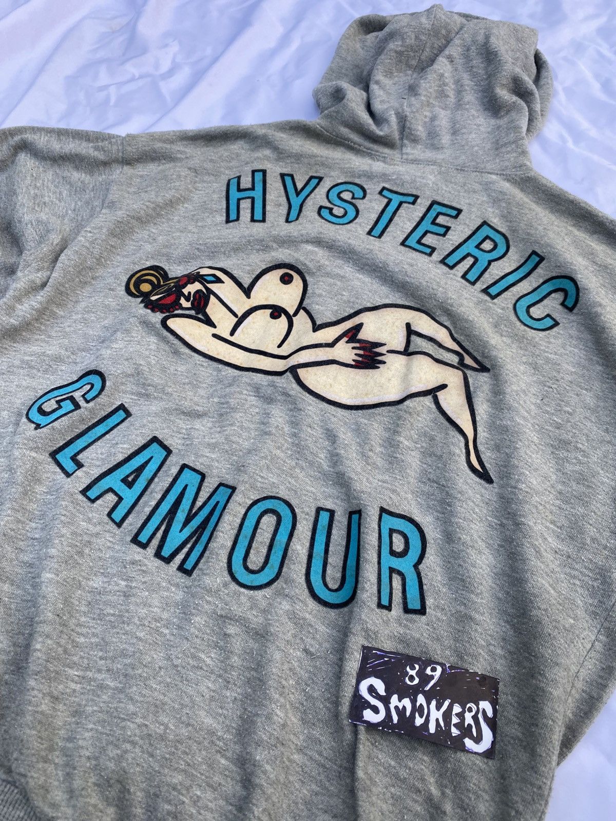 Hysteric Glamour × Japanese Brand × Vintage Vintage hysteric glamour nude hoodie Size US M / EU 48-50 / 2 - 3 Thumbnail