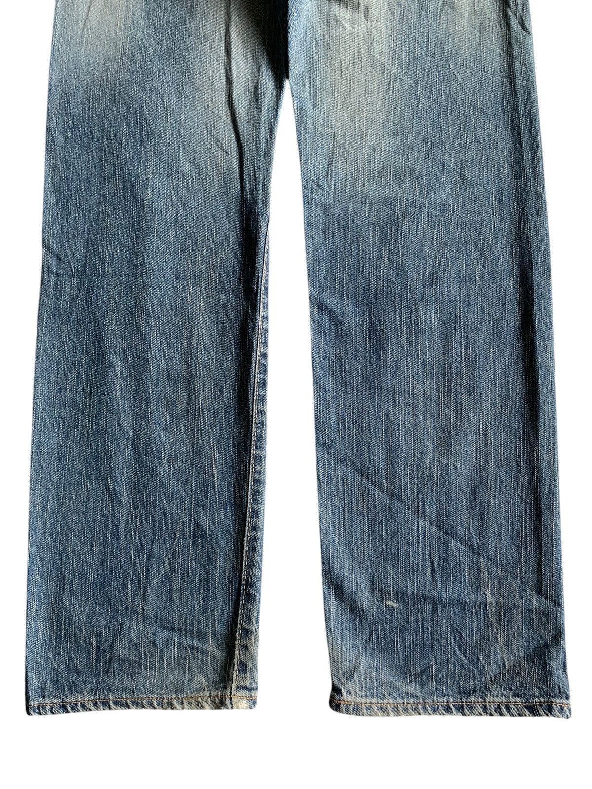 Kapital VINTAGE EDWIN 505ZX SELVEDGE FADED&RUSTY DISTRESSED DENIM Size US 34 / EU 50 - 11 Thumbnail
