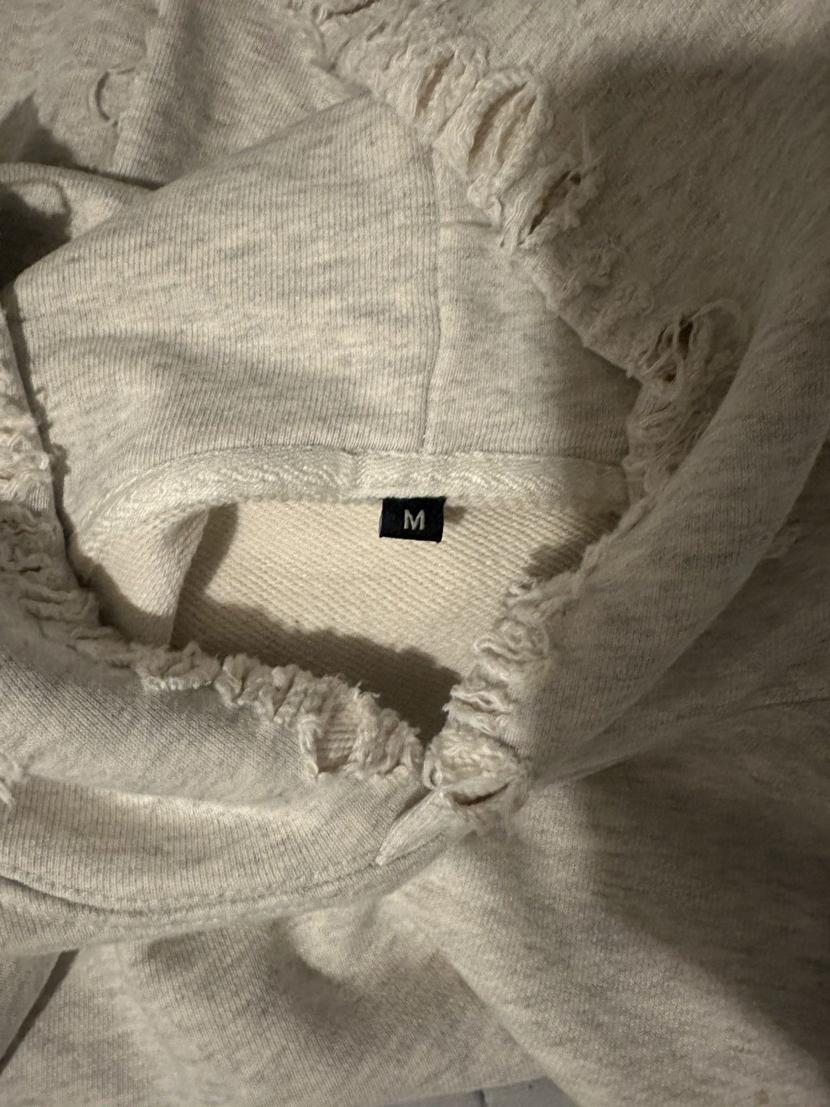 The GV Gallery Dumpster Grey Distressed Hoodie Size US M / EU 48-50 / 2 - 4 Thumbnail