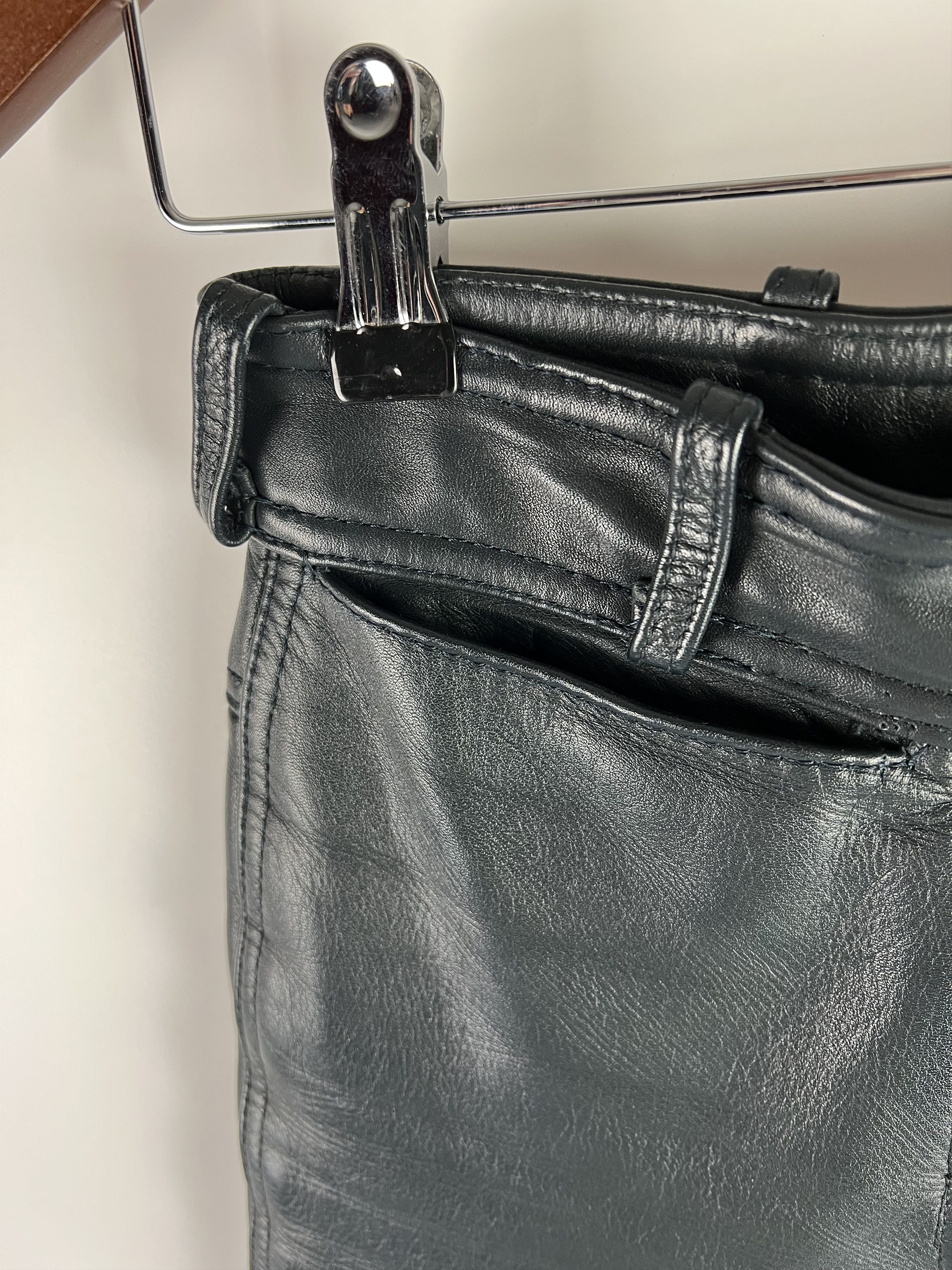Hein Gericke × Leather Hein Gericke Racing Moto Biker Leather Pants Size 32 Size 24" / US 00 / IT 34 - 5 Thumbnail