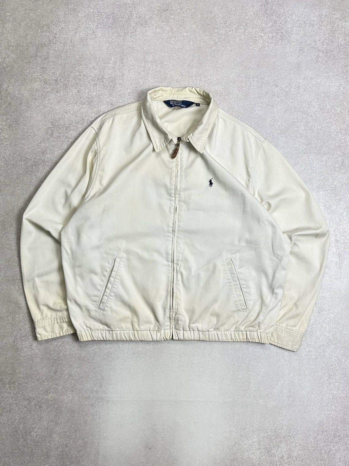 Polo Ralph Lauren Vintage Polo Ralph Lauren Cotton Bomber Jacket Rare XL Mens Size US XL / EU 56 / 4 - 1 Thumbnail