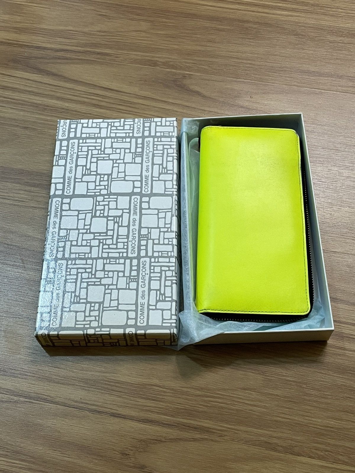 Comme des Garcons SS16 Comme des Garçons ‘Super Fluo’ Leather Long Wallet Size ONE SIZE - 2 Thumbnail