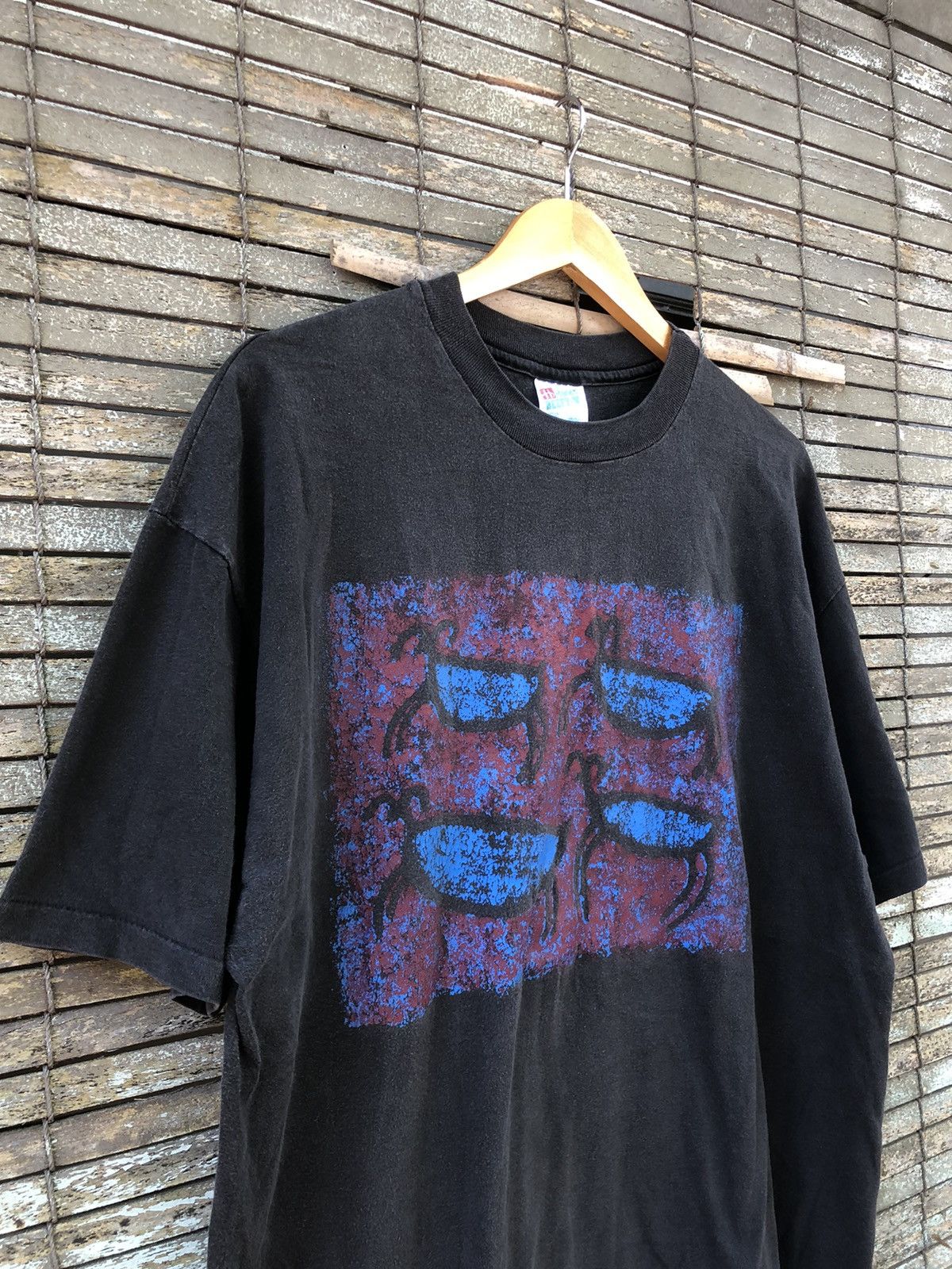 Vintage 🔥RARE🔥Vintage 90s Art Tshirt Size US L / EU 52-54 / 3 - 3 Thumbnail