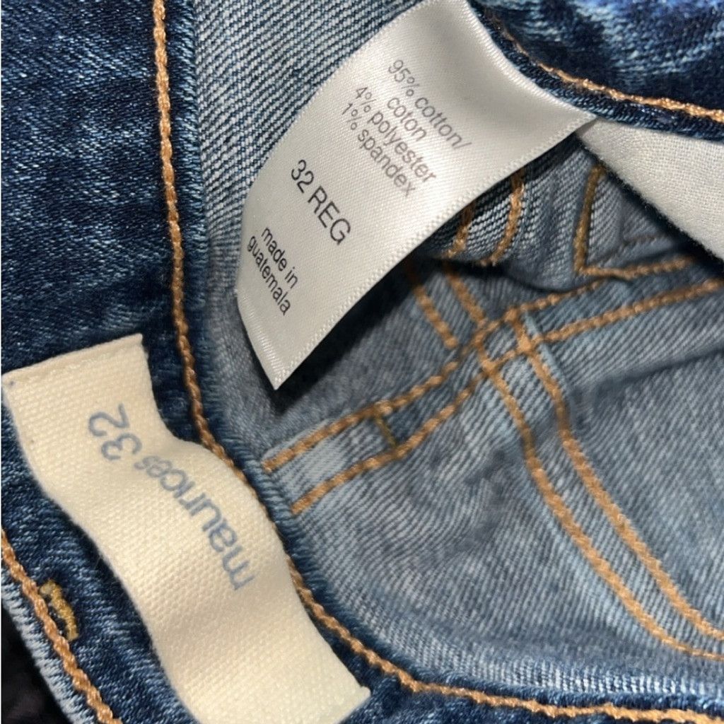 Maurice Lacroix Maurices Classic Denim Jeans Size 32" / US 10 / IT 46 - 2 Thumbnail