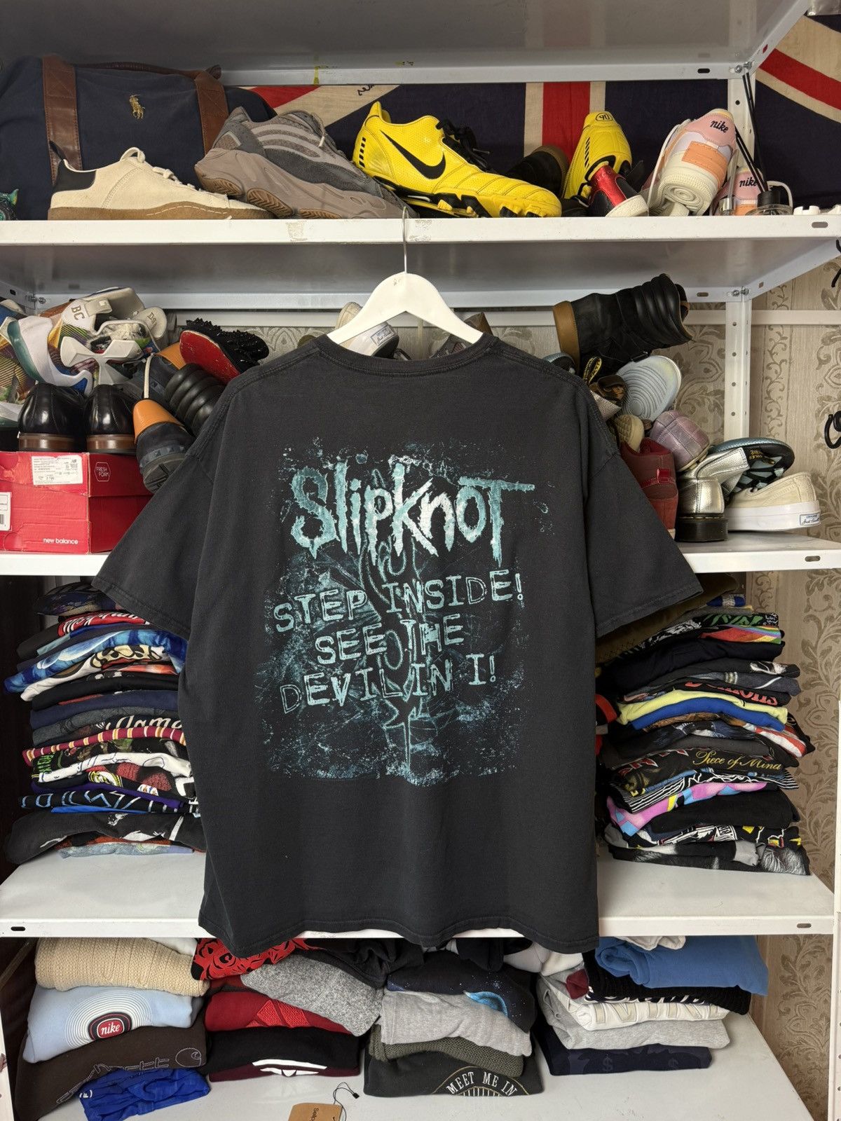 Band Tees VINTAGE SLIPKNOT 2014 Tour metal T-shirt Band tee Size US XL / EU 56 / 4 - 3 Thumbnail
