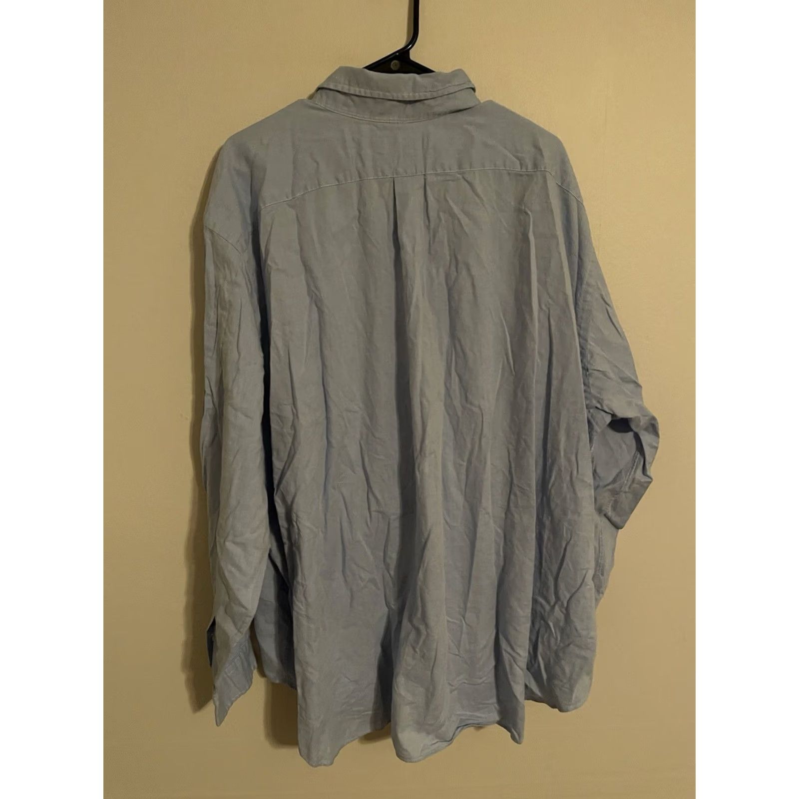 Polo Ralph Lauren Polo Ralph Lauren Chambray Oxford Blue L/S Button Up Shirt Men Big 4XB Shirt Button-Up Shirt Jersey Logo Size US XXL / EU 58 / 5 - 4 Thumbnail