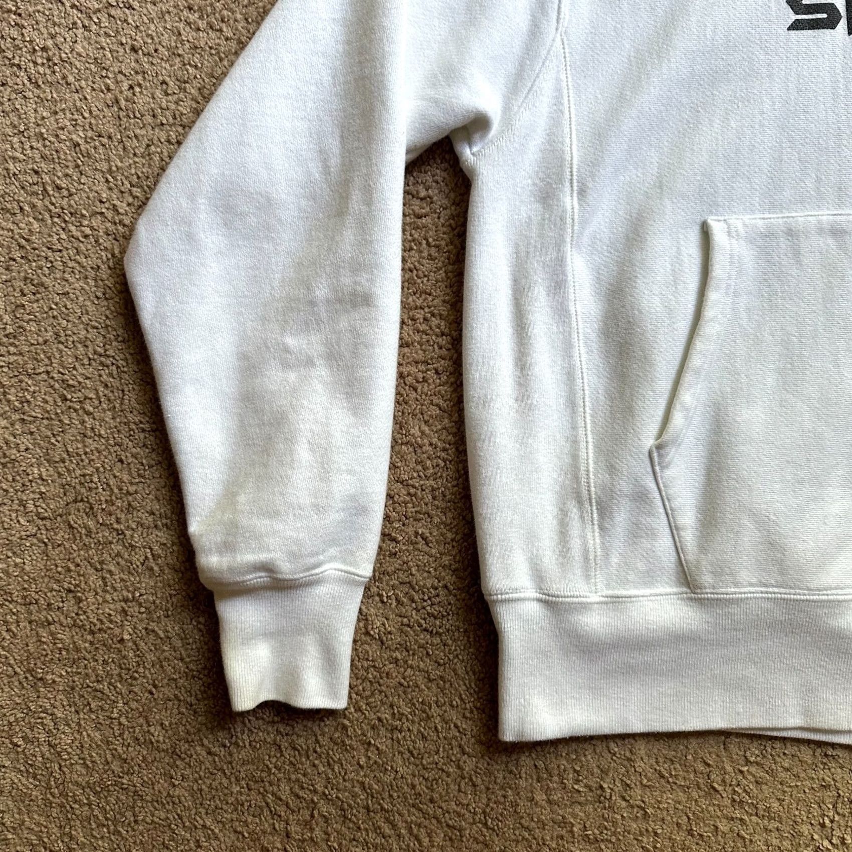 Champion Champion Sweatshirt Mens Medium Reverse Weave White Pockets Spooky Sports 90s Size US M / EU 48-50 / 2 - 5 Thumbnail
