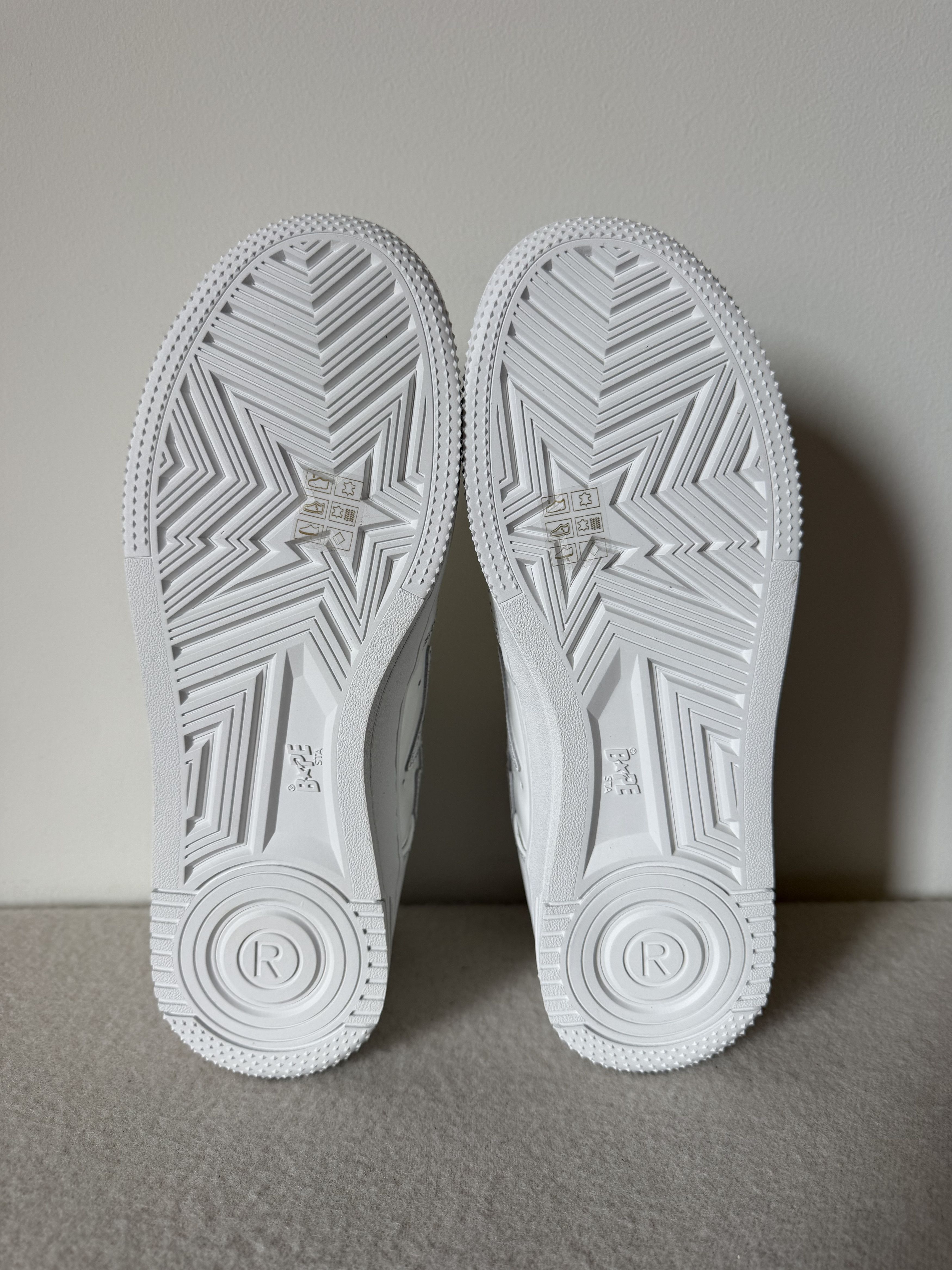 Bape Hidden NY Bape Sta #1 F&F in White Patent Leather Size US 9.5 / EU 42-43 - 6 Thumbnail