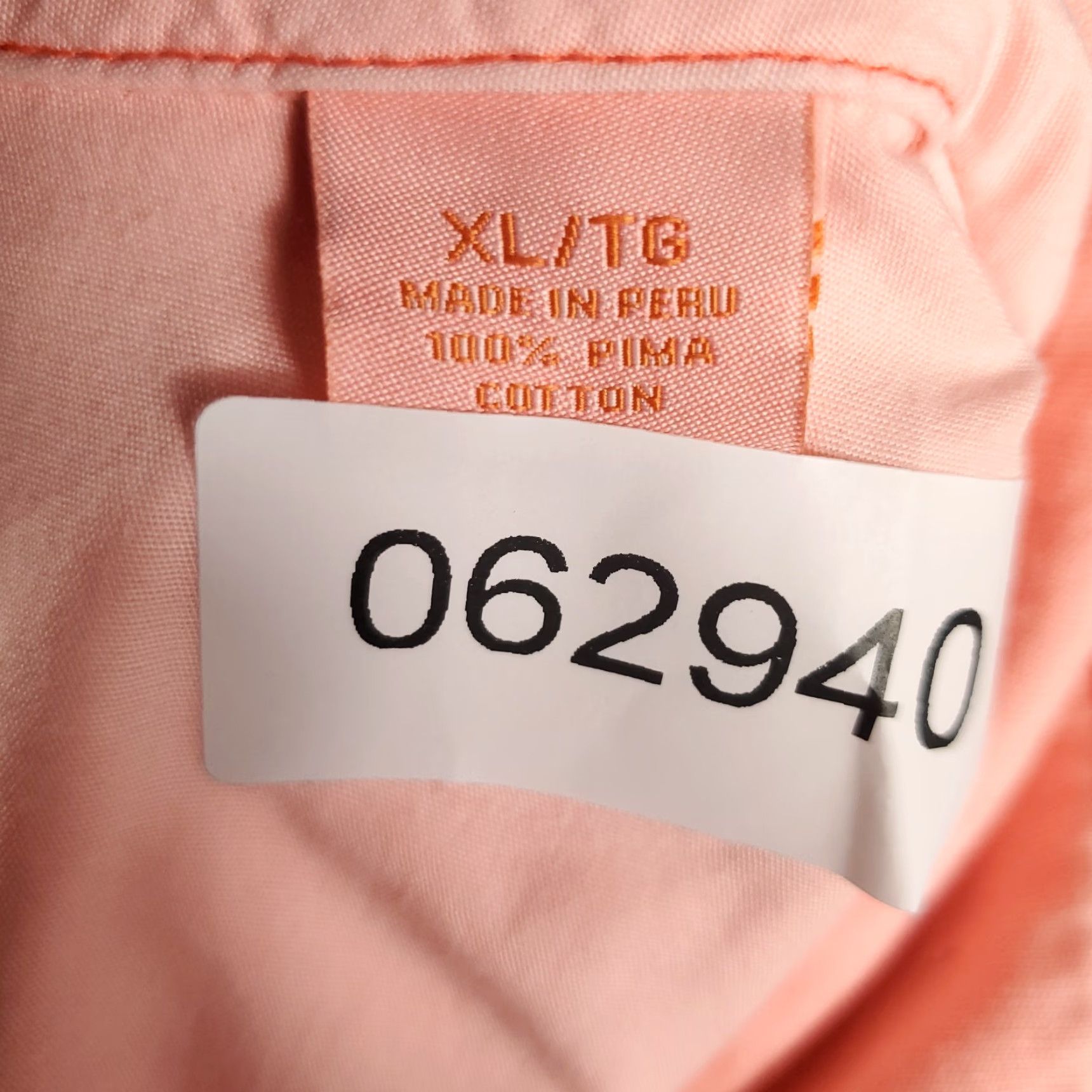 Tommy Bahama VINTAGE Tommy Bahama Polo Shirt Men XL Pink Cotton Casual Short Sleeve Size US XL / EU 56 / 4 - 7 Thumbnail