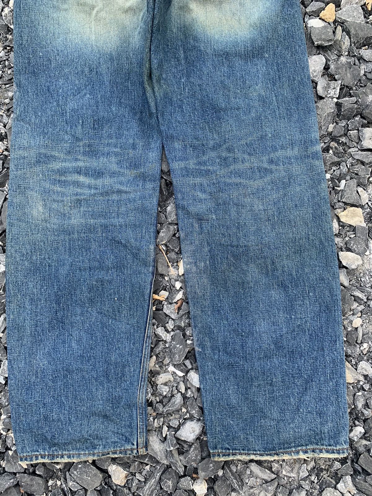 Kapital RARE💥BRAITONE SELVEDGE JAPANESE DISTRESSED DENIM Size US 39 - 14 Thumbnail