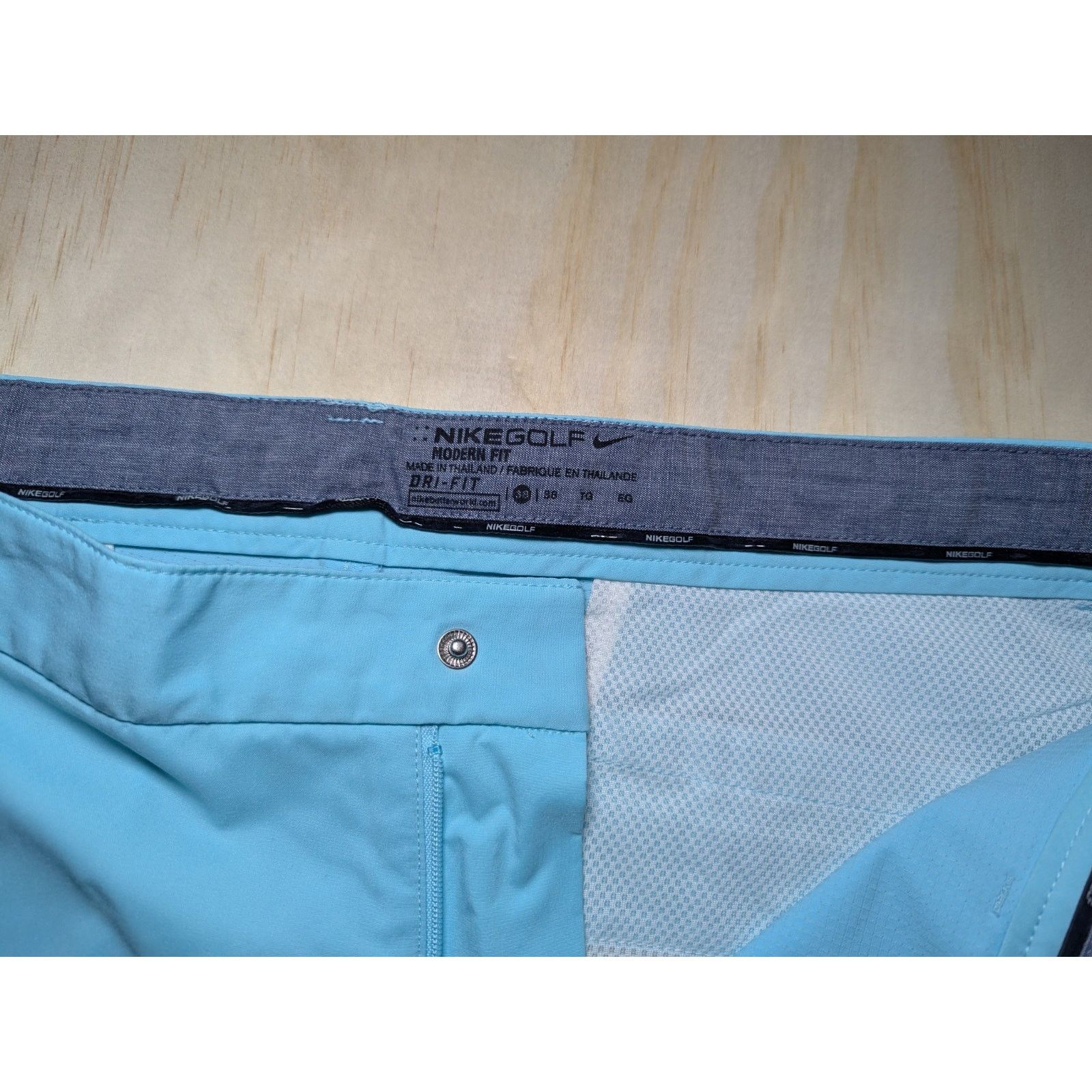 Nike Nike Golf Men's 38 Shorts Dri-Fit Modern Fit Light Blue Size US 38 / EU 54 - 3 Thumbnail