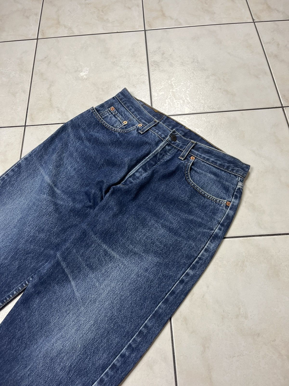 Levi's × Levi's Vintage Clothing × Vintage Vintage 90s Levi’s orange tab 628 02 denim jeans baggy pants Size US 33 - 6 Thumbnail