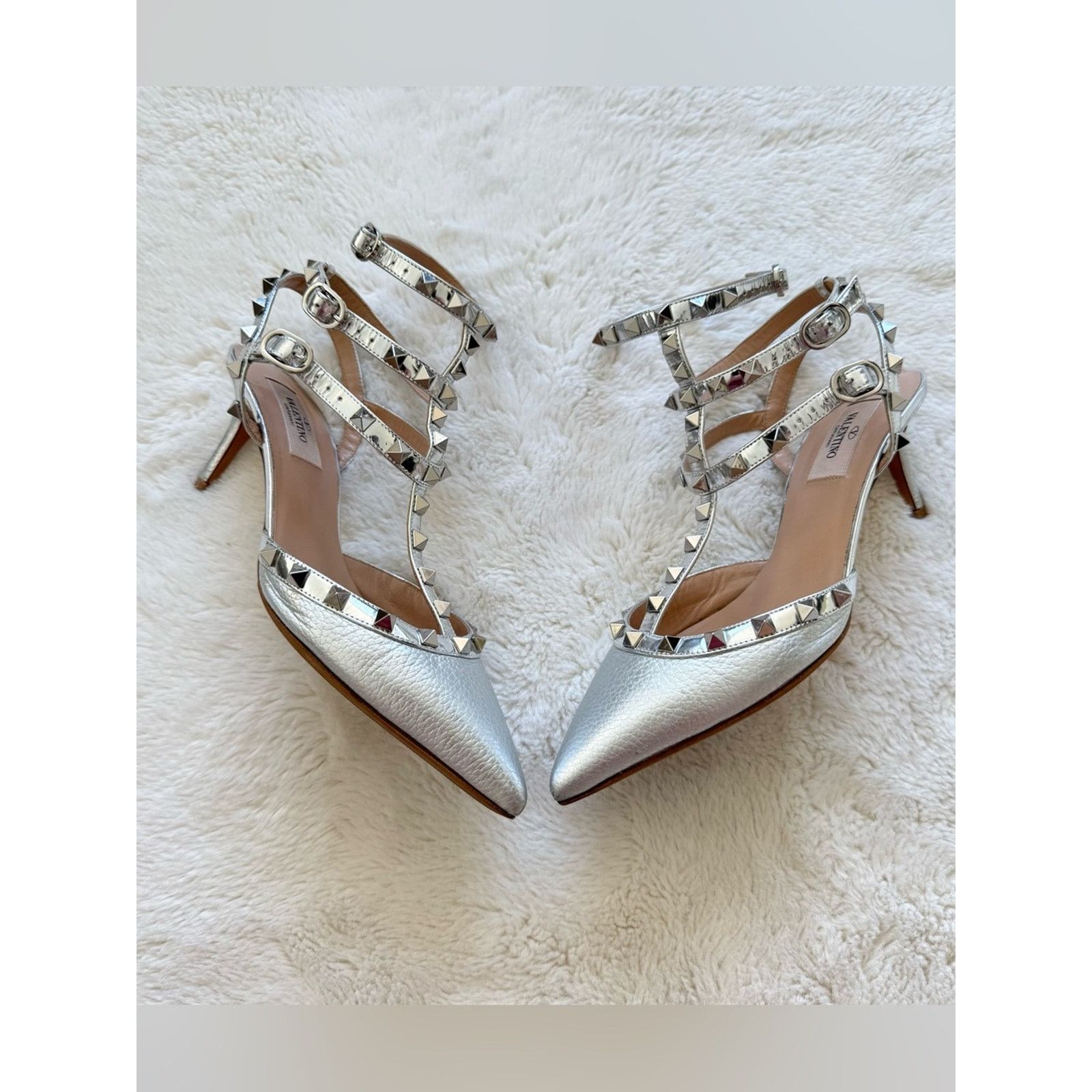 Valentino Valentino Garavani women gladiator heels shoes size 38,5 EU Size US 8.5 / IT 38.5 - 1 Thumbnail