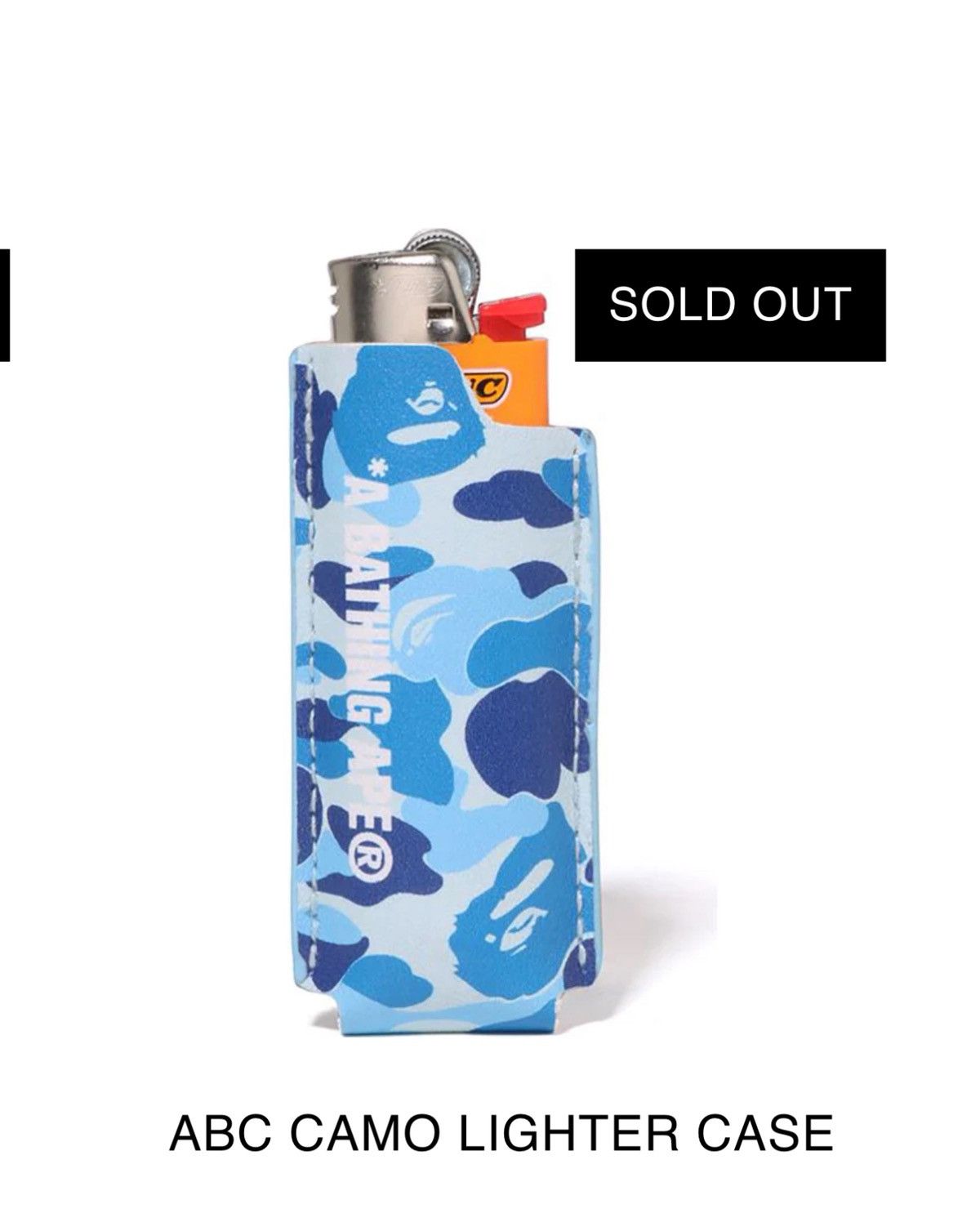 Bape Bape blue camo leather lighter case Size ONE SIZE - 1 Thumbnail